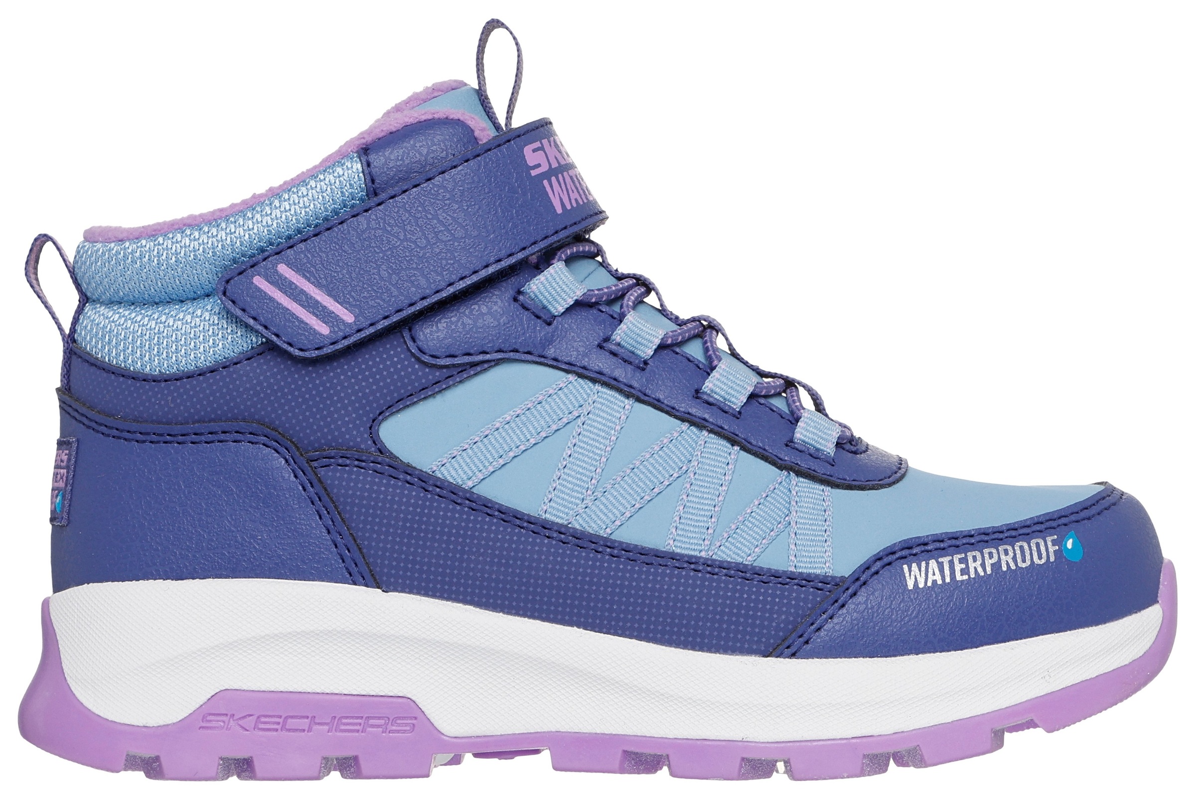 Skechers Klettstiefel »STORM BLAZER«, Winterboots, wasserabweisend, Größenschablone zum Download