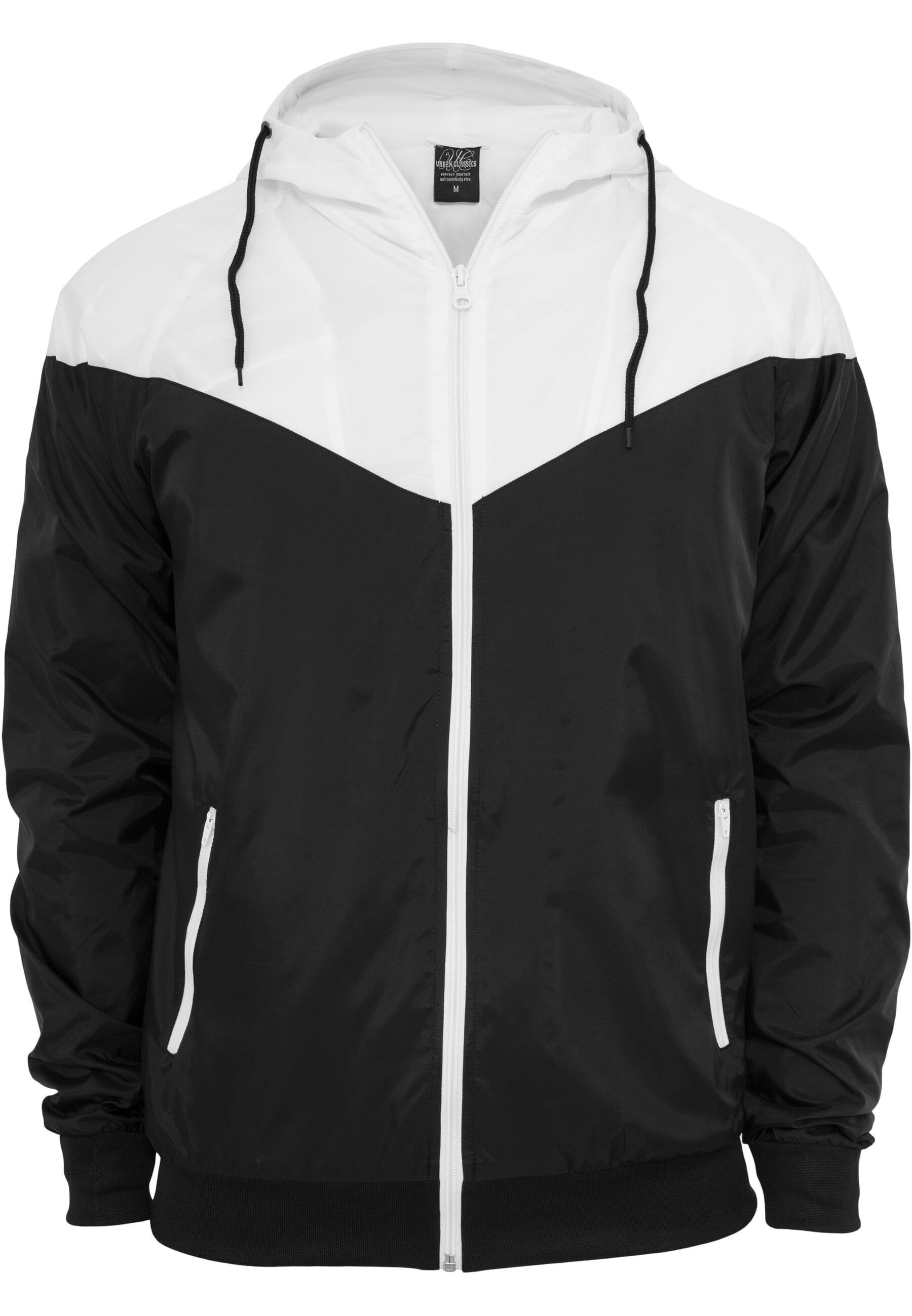 URBAN CLASSICS Windbreaker "Urban Classics Herren Arrow Windrunner", (1 St.), mit Kapuze