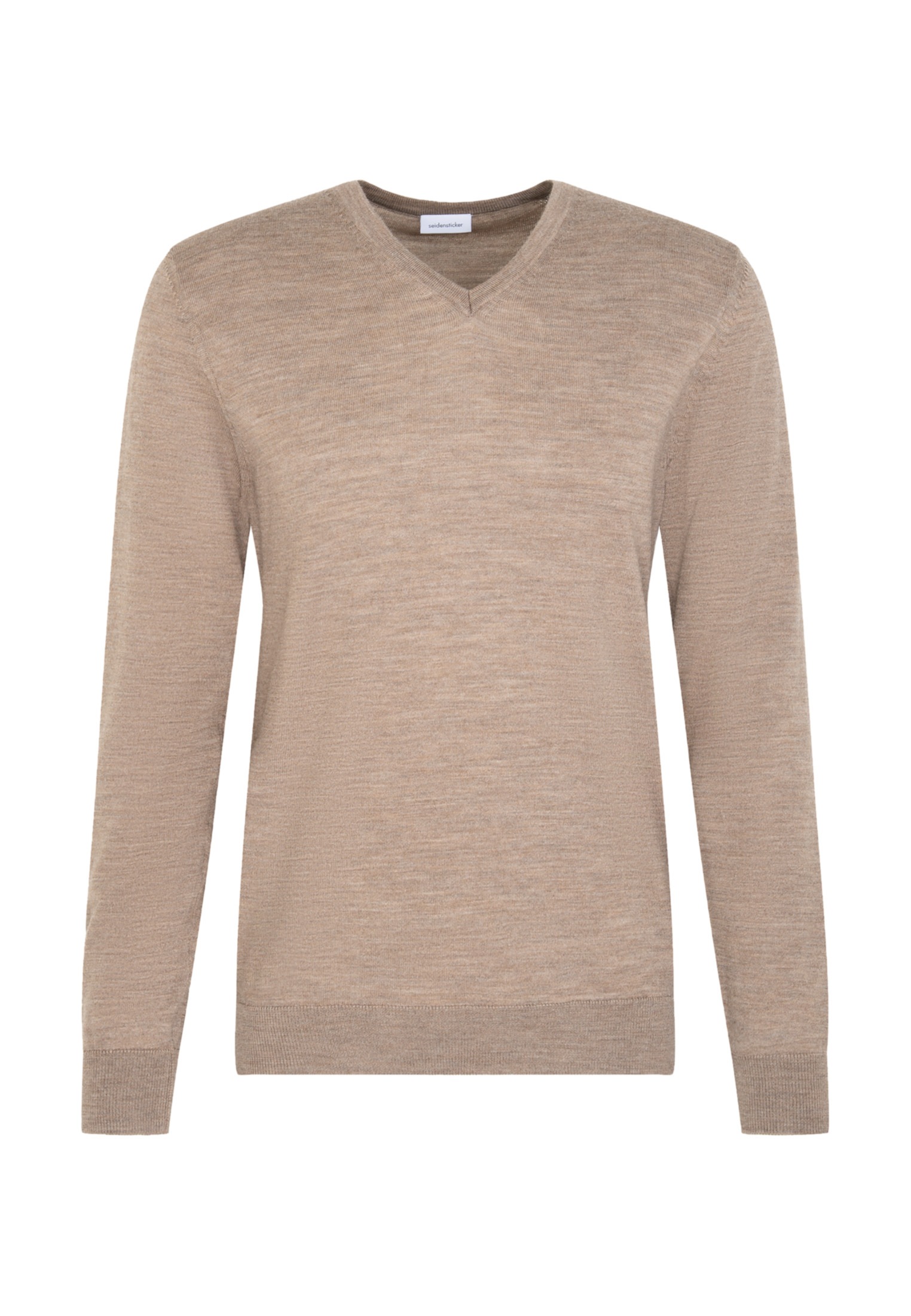 seidensticker Strickpullover »Schwarze Rose«, V-Neck Uni
