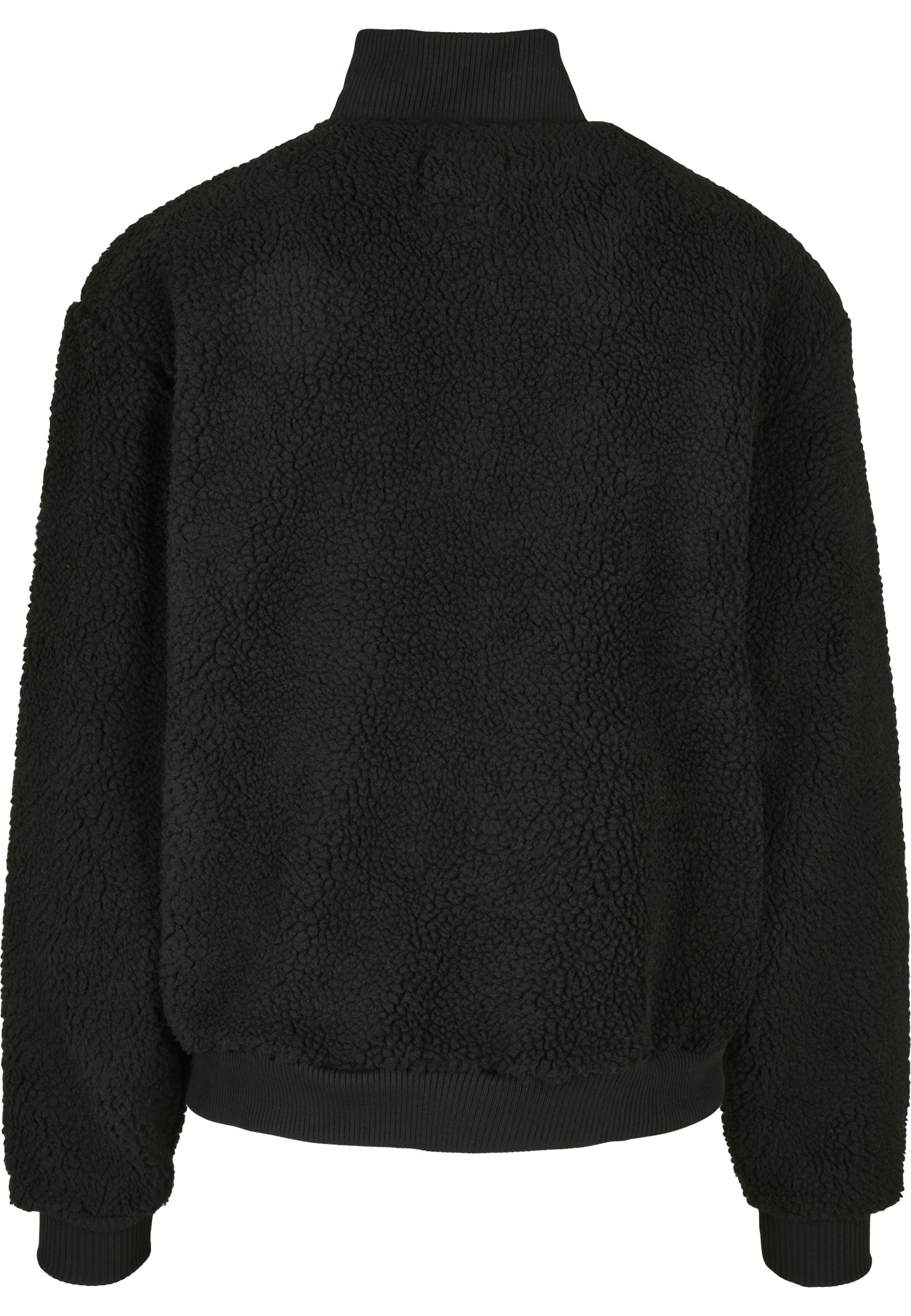 URBAN CLASSICS Winterjacke »Urban Classics Herren Boxy Sherpa Jacket« 1 Stk. tlg. ohne Kapuze