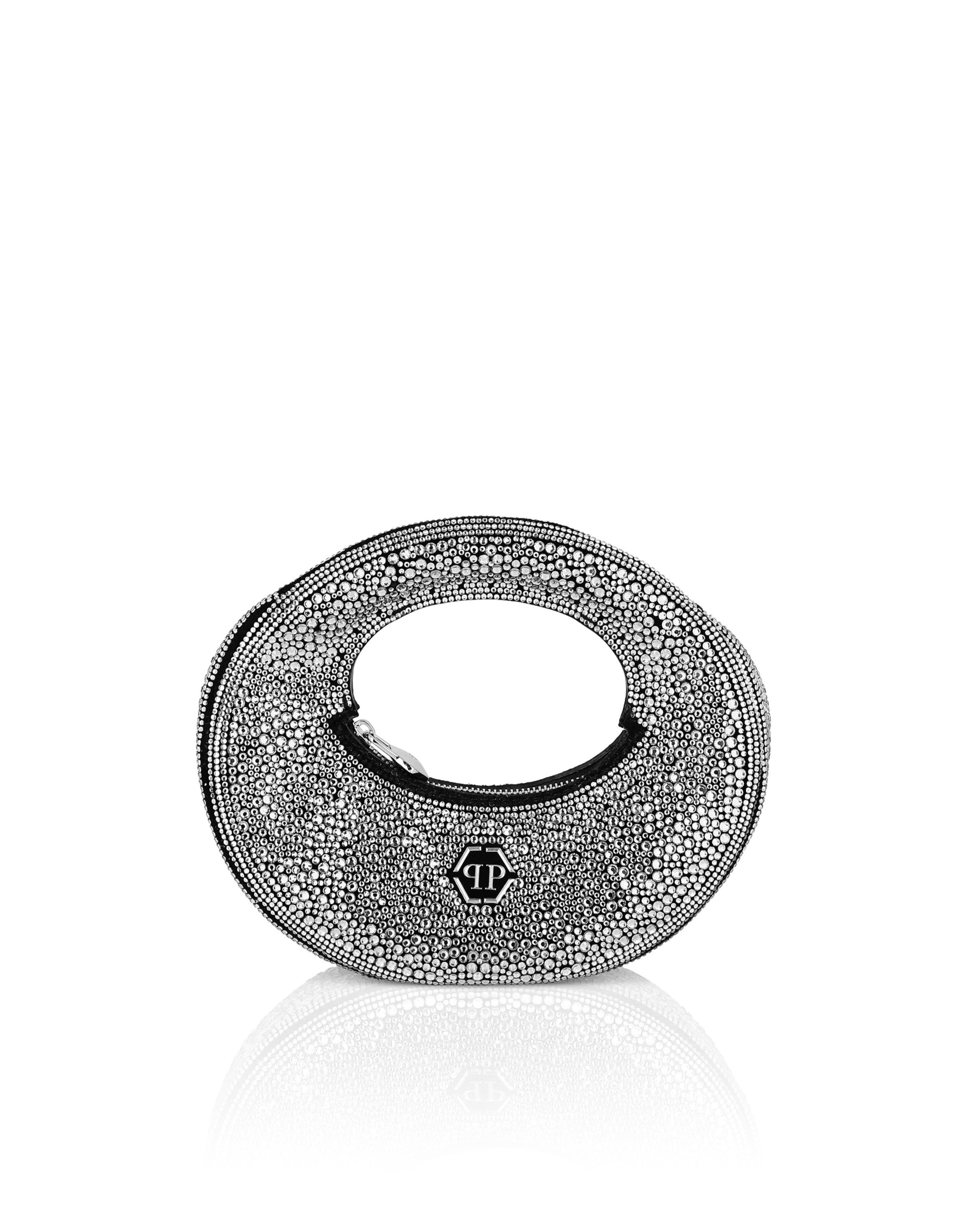 PHILIPP PLEIN Damen Handtasche "Verziert"02, schwarz, Taschen