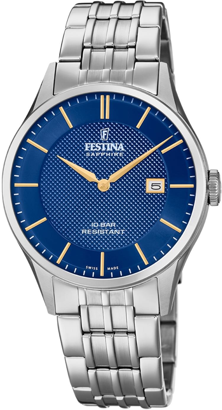 Festina Quarzuhr »Swiss Made F20005/3« online Collection, BAUR | kaufen