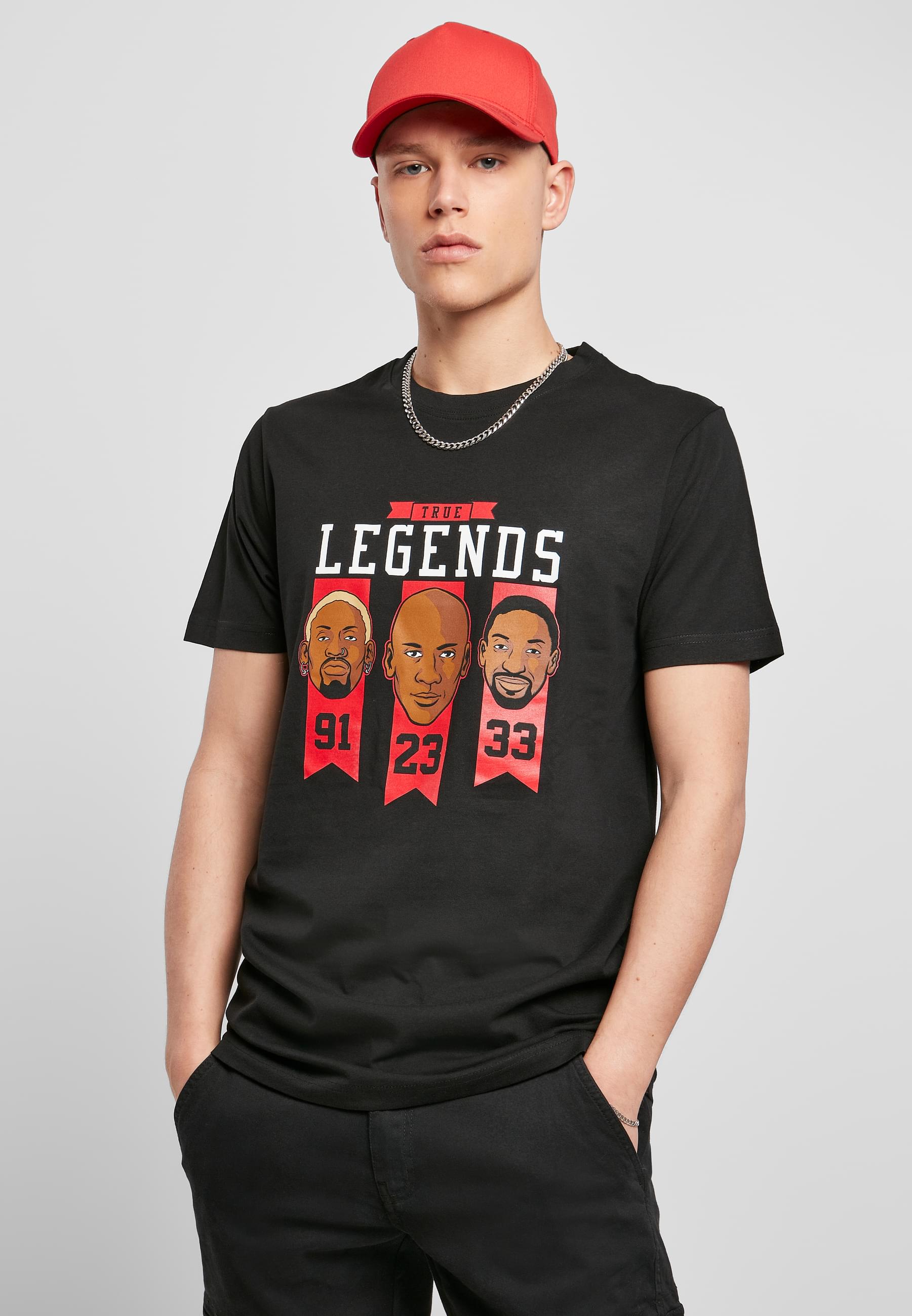 Thumbnail - MisterTee T-Shirt "MisterTee Herren True Legends Tee", (1 tlg.)
