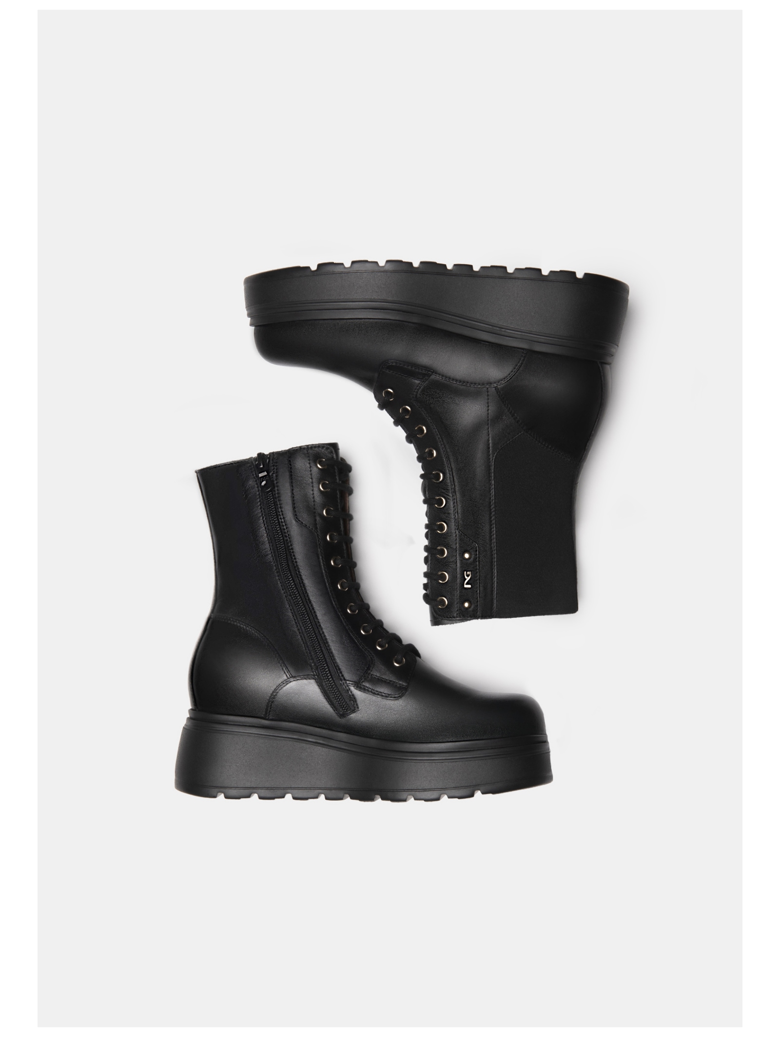 Nero Giardini Schnürstiefelette »Nero Giardini Stiefelette Leder«