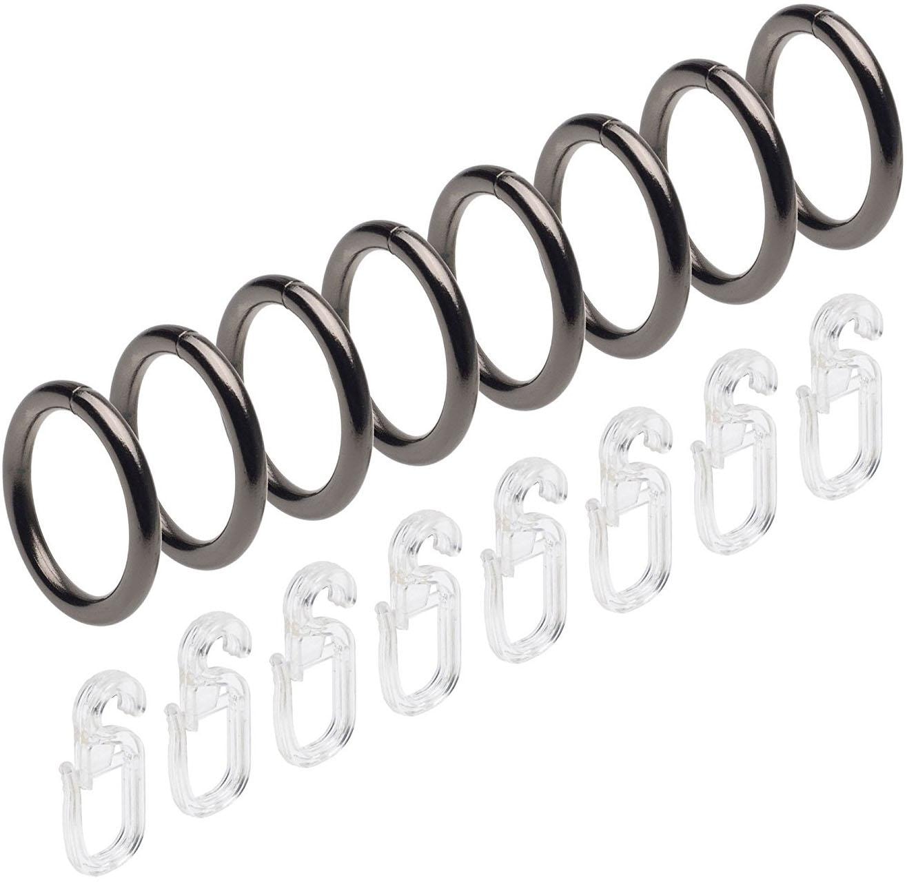 Liedeco Gardinenring (Set 8 St. su Faltenlegeh...