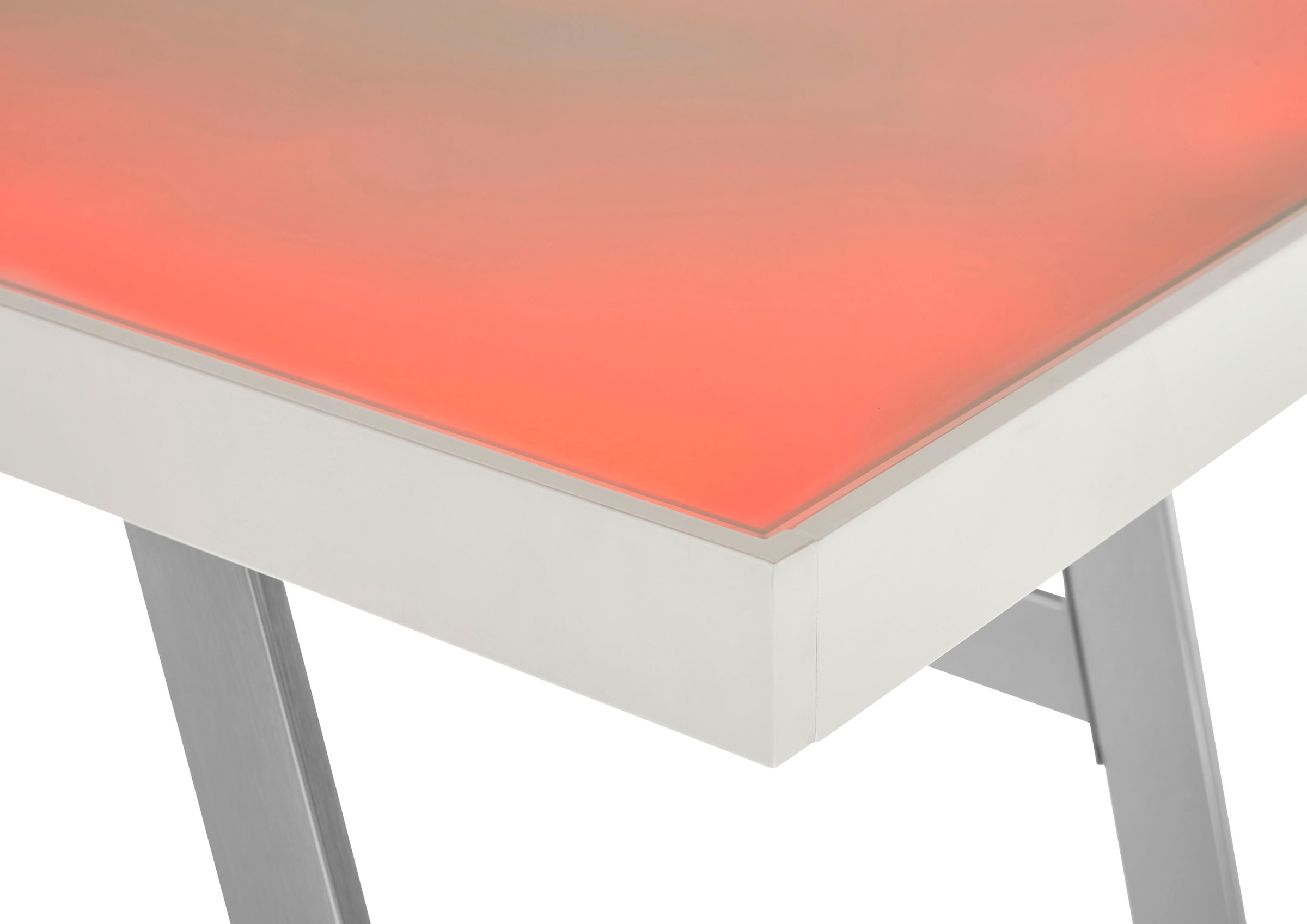 MCA furniture Schreibtisch »Tiflis«, mit RGB-LED Beleuchtung inkl. Fernbedienung, Breite 140 cm
