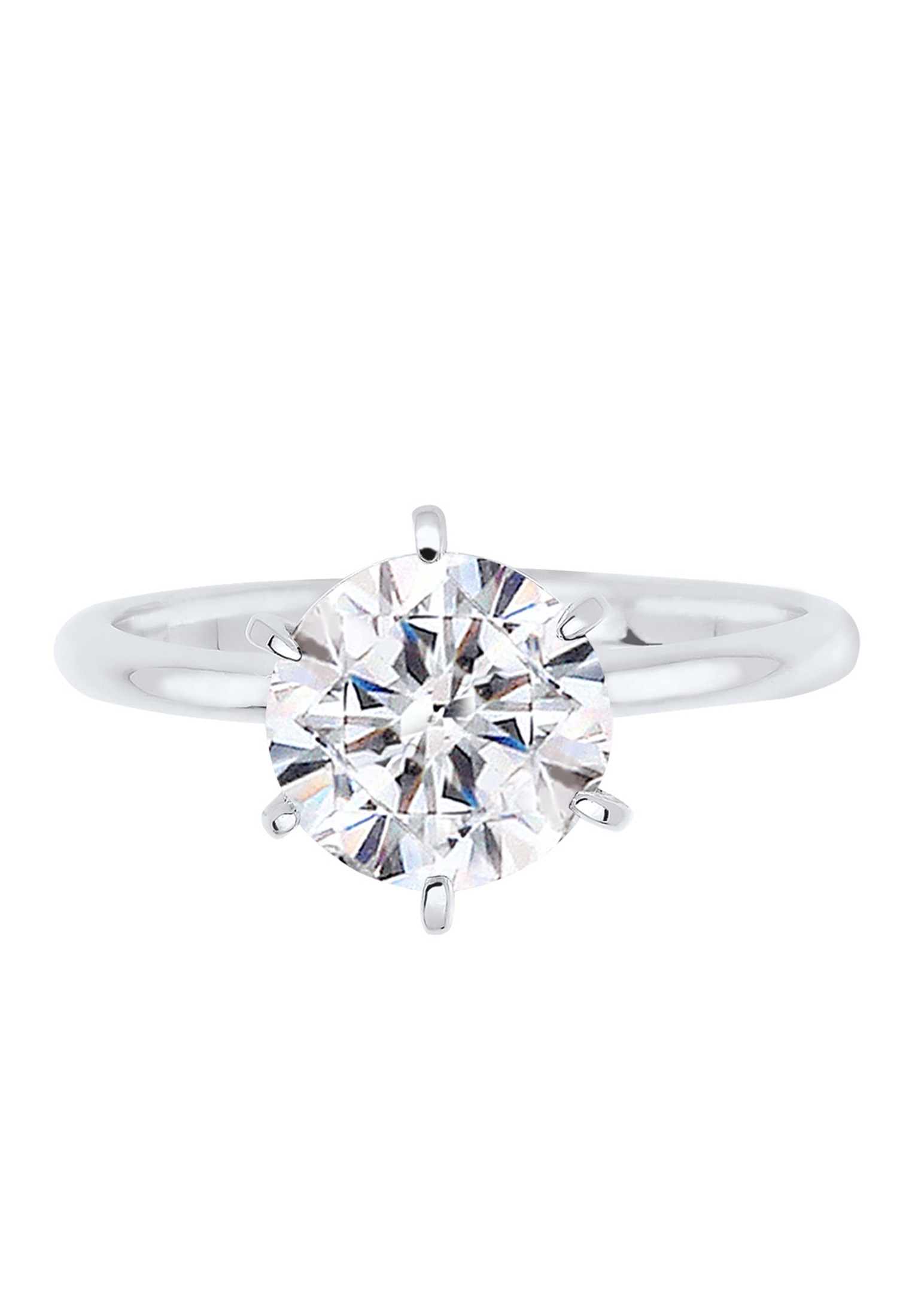 Elli Verlobungsring »Ring Verlobungsring Kristalle 925 Silber«