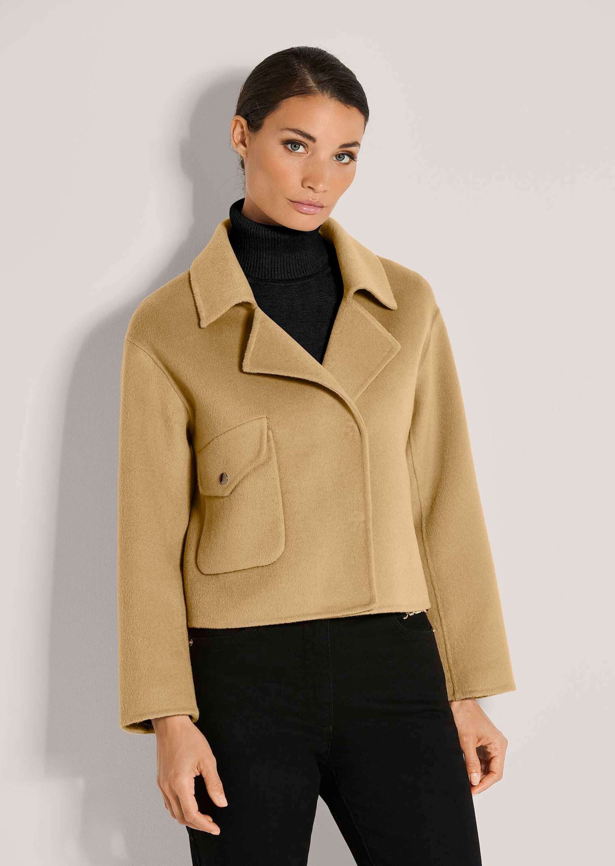 MADELEINE Kurzjacke »Doubleface-Jacke aus Wolle Doubleface-Jacke aus Wolle«