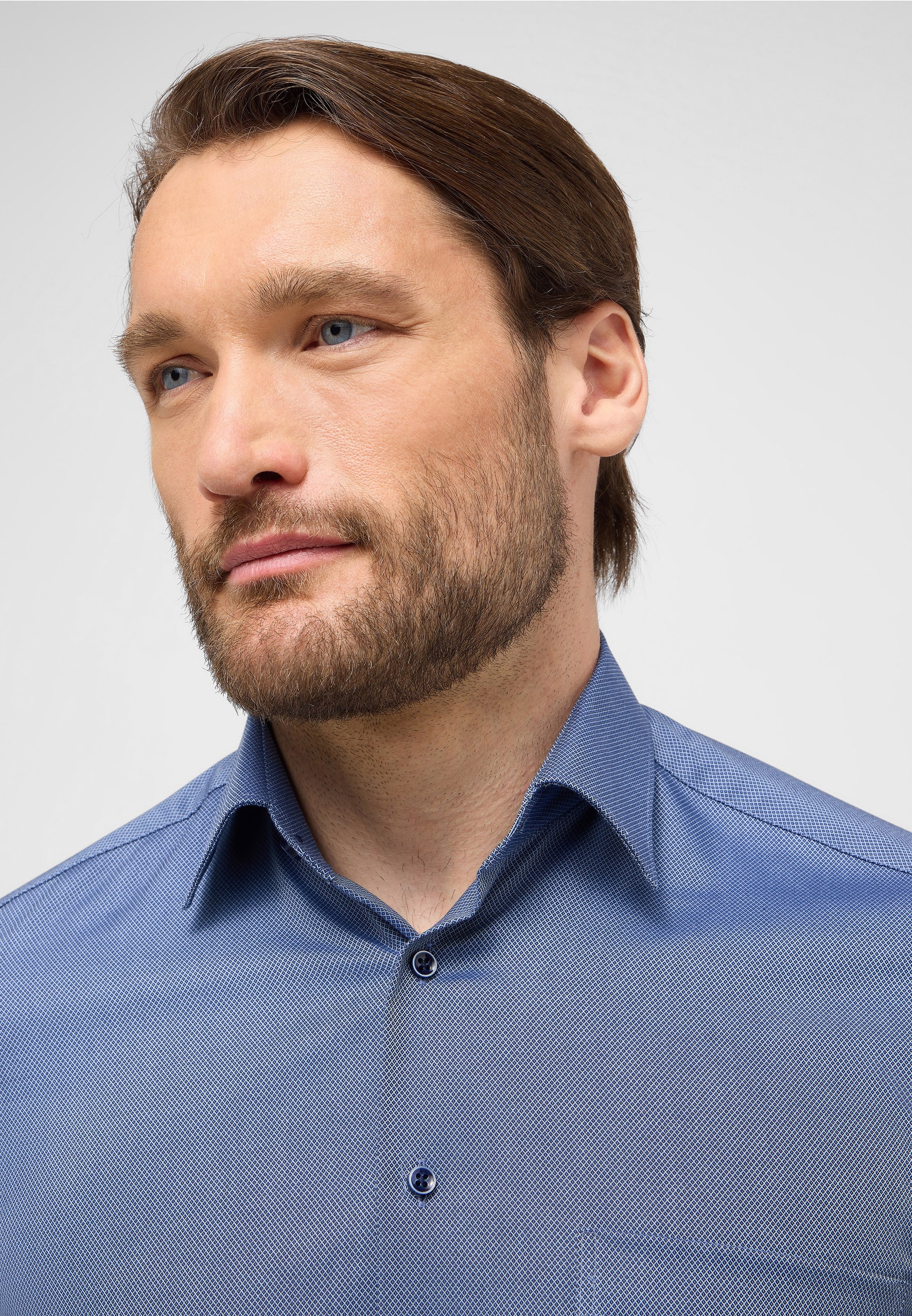 Thumbnail - Eterna Langarmhemd "COMFORT FIT" NON IRON (bügelfrei)