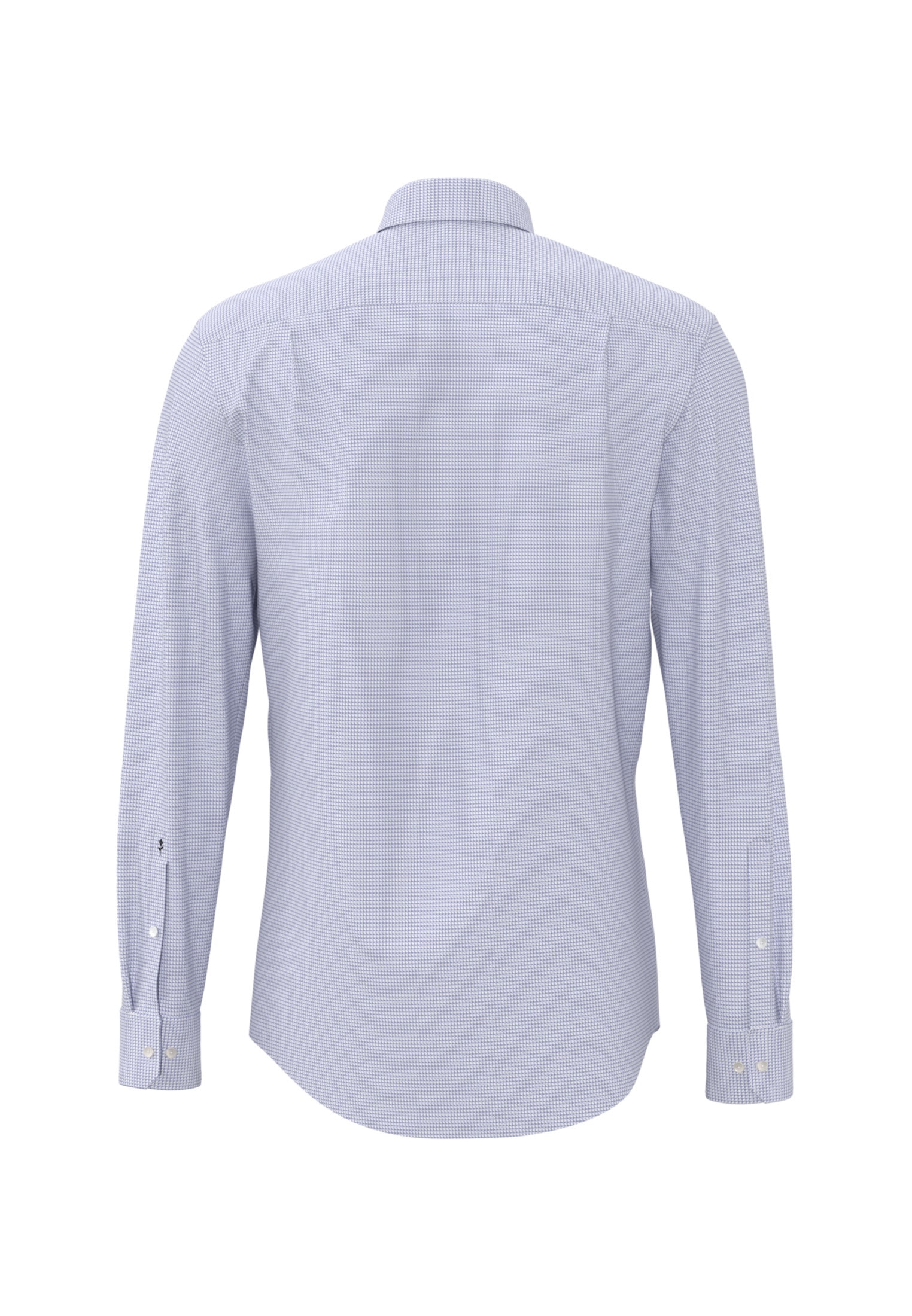 seidensticker Businesshemd »Regular«, Regular Langarm Button-Down-Kragen Struktur
