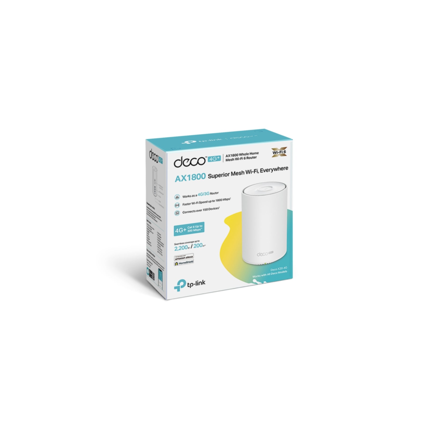 TP-Link WLAN-Repeater »4G+ AX1800 WiFi6 Mesh WLAN Heimnetzwerk«
