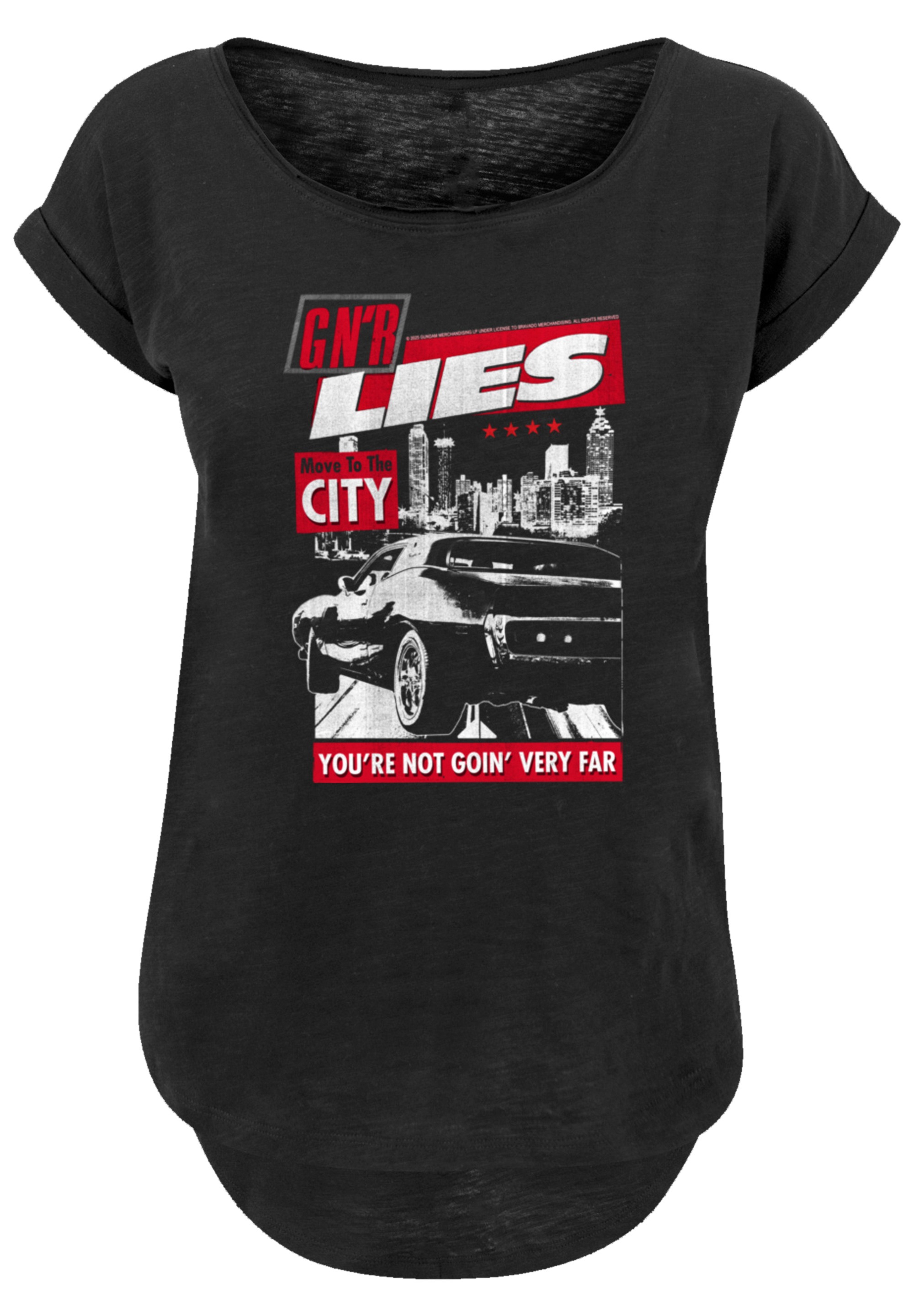 F4NT4STIC T-Shirt "Guns N Roses Lies City Rock Music" Premium Qualität günstig online kaufen