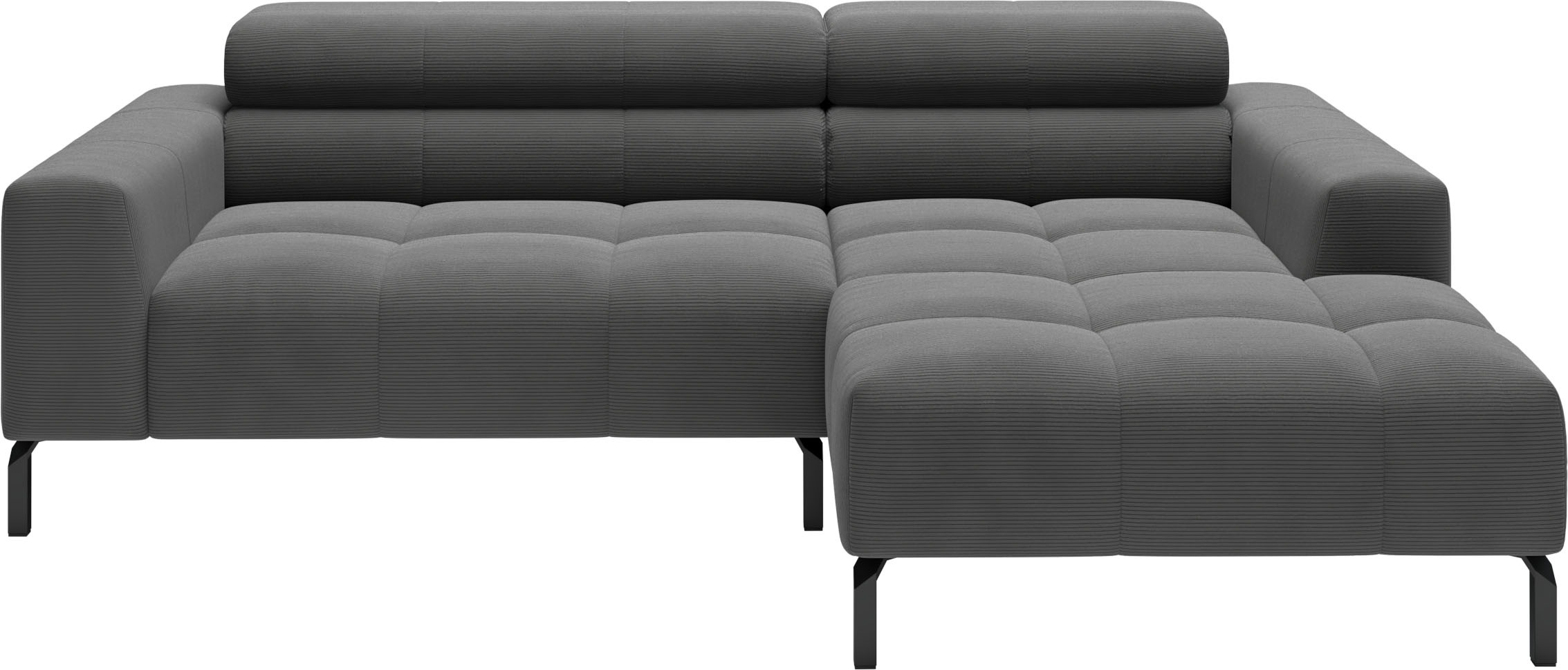 Home affaire Ecksofa "Ecksofa Claya, L-Form, Kopfteilverstellung, Breite 22 günstig online kaufen