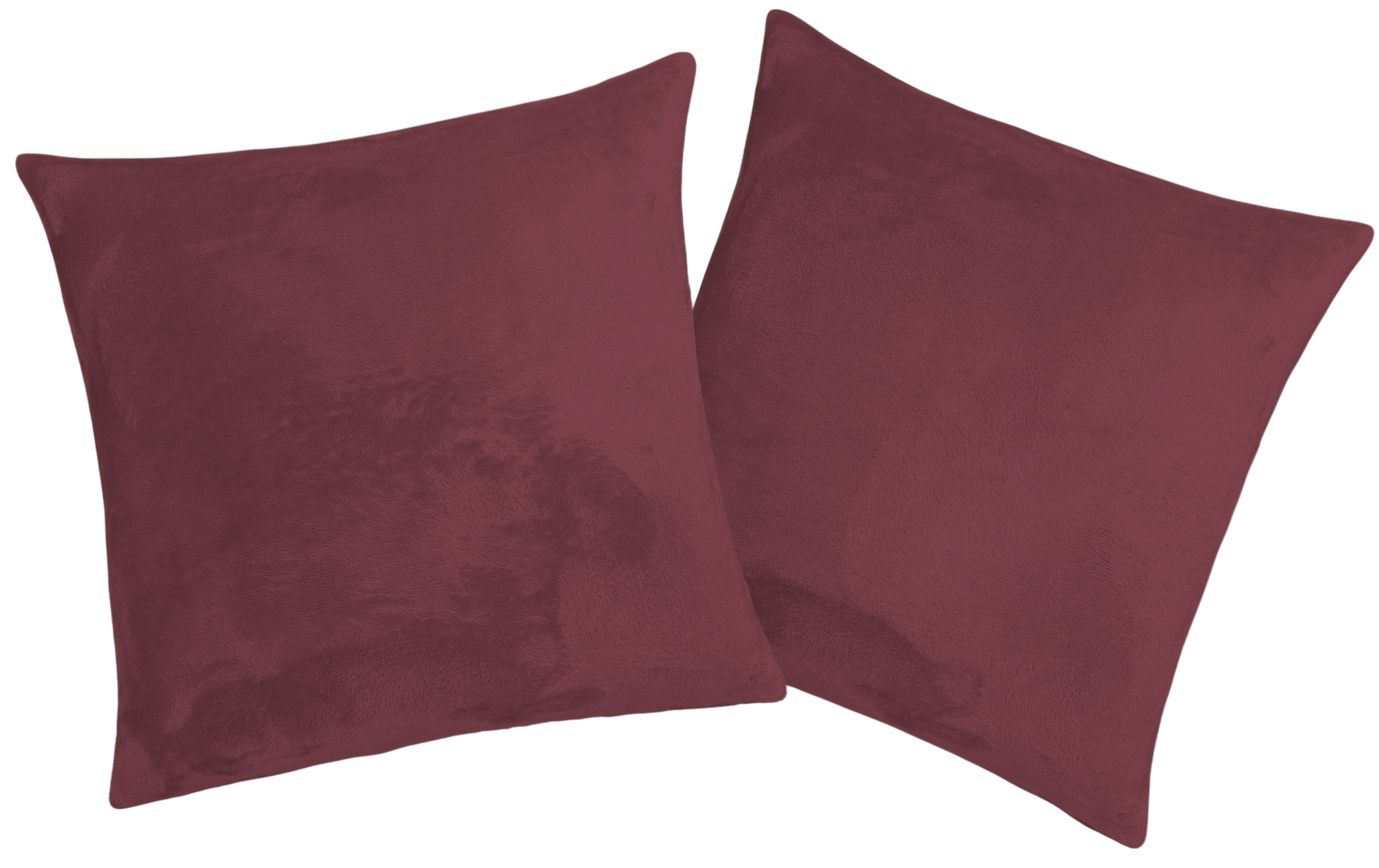 OTTO home "Jil" aus super weichem Kuschelfleece, Kissenhüllen ohne Füllung, 2 Stück