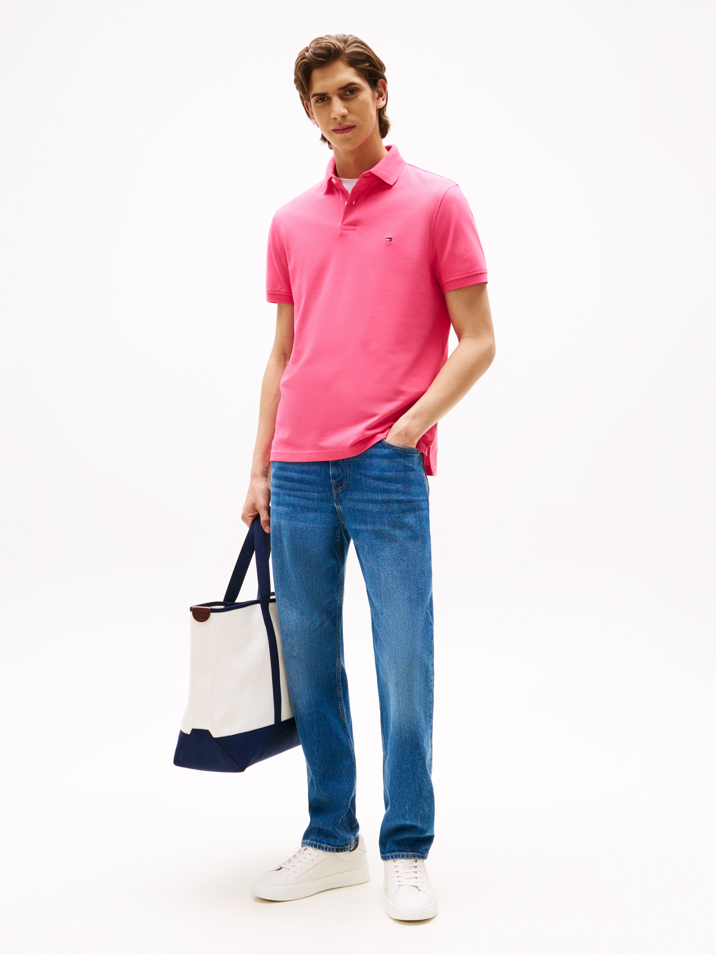 Tommy Hilfiger Poloshirt "1985 REGULAR POLO", aus Piqué günstig online kaufen