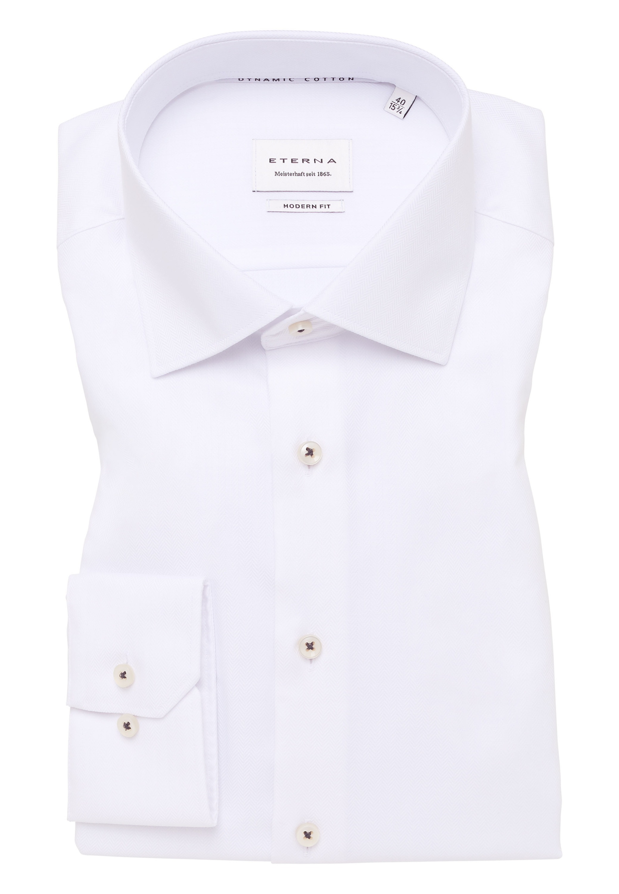 Eterna Langarmhemd »MODERN FIT«, NON IRON (bügelfrei)