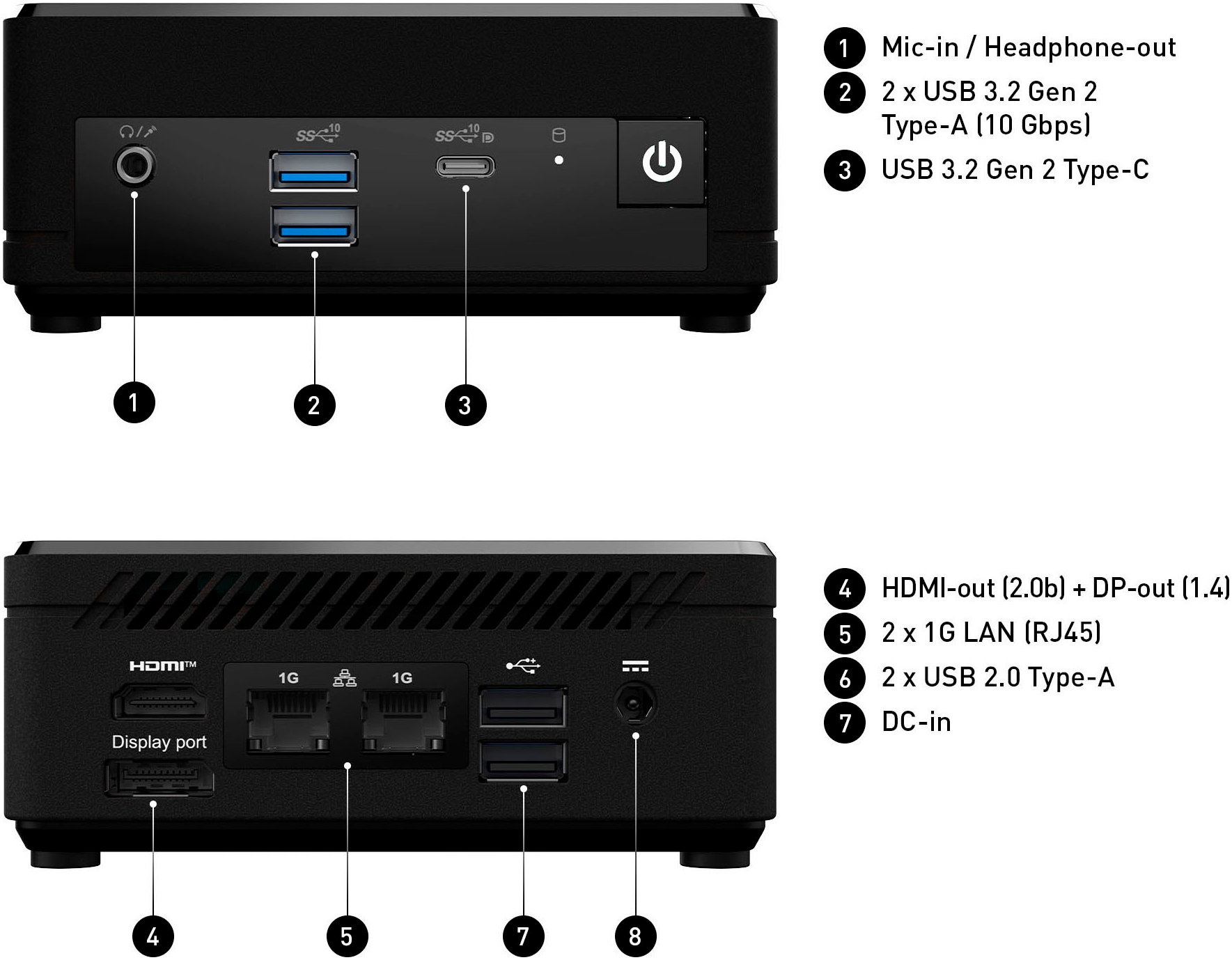 MSI Mini-PC »Cubi N ADL«