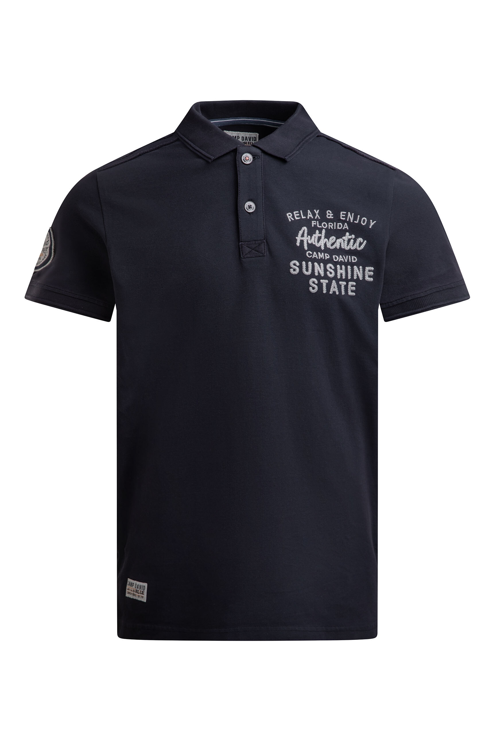 CAMP DAVID Poloshirt aus Baumwolle
