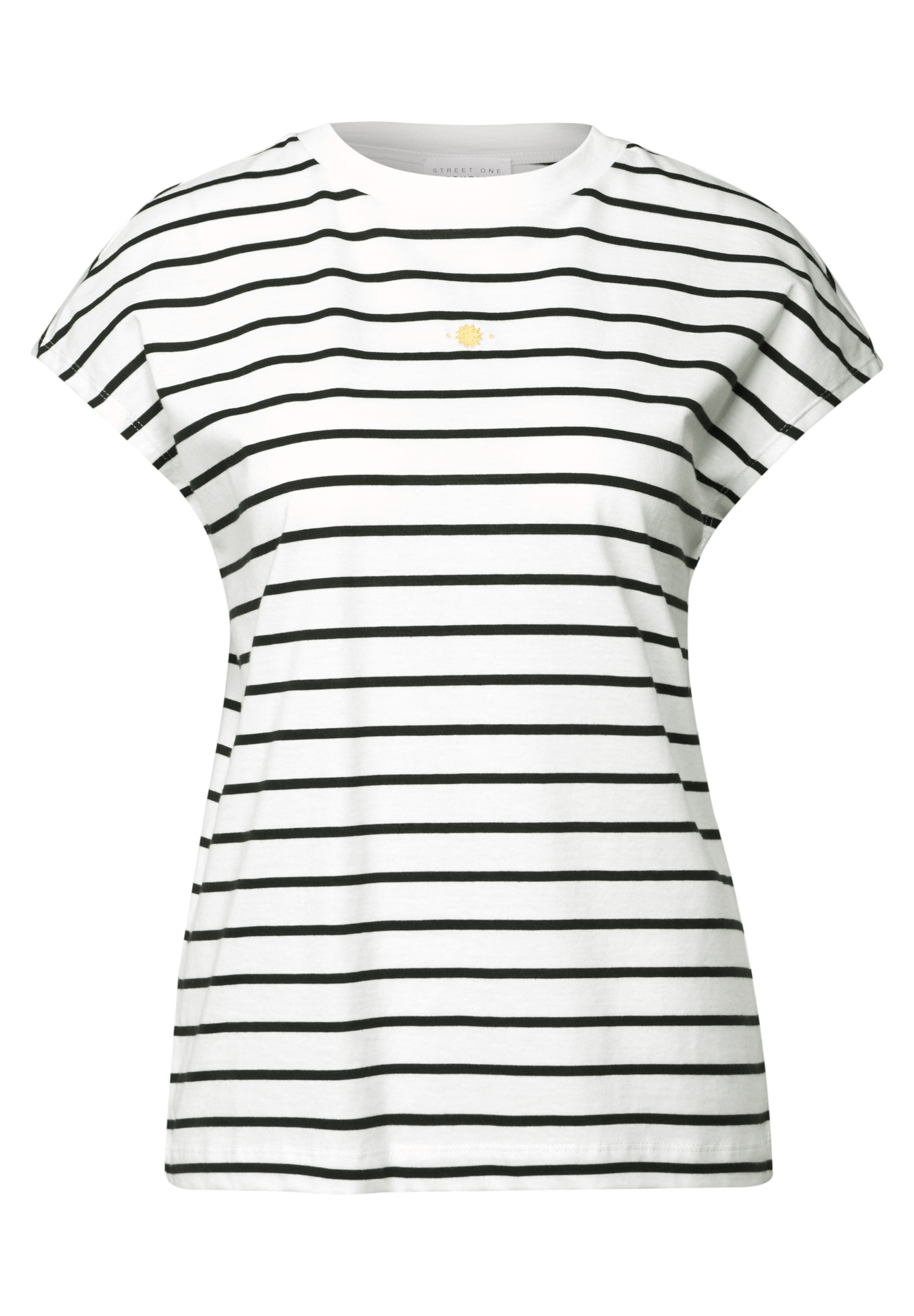 STREET ONE STUDIO T-Shirt, aus reiner Baumwolle