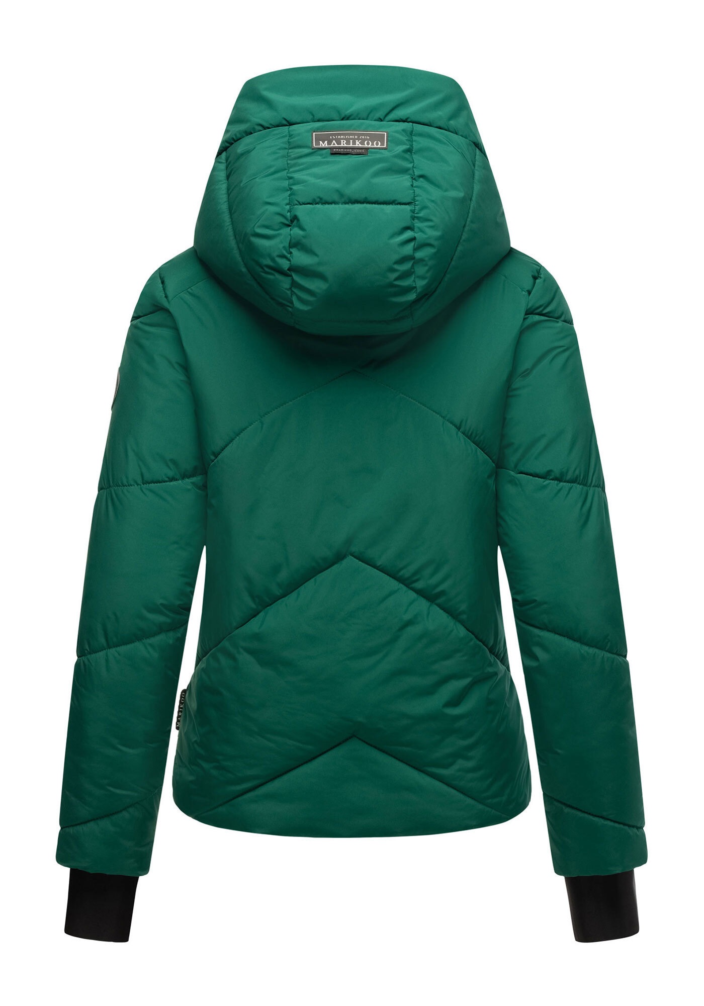 Marikoo Winterjacke »Simaraa«, mit abnehmbarem Kunstfellkragen