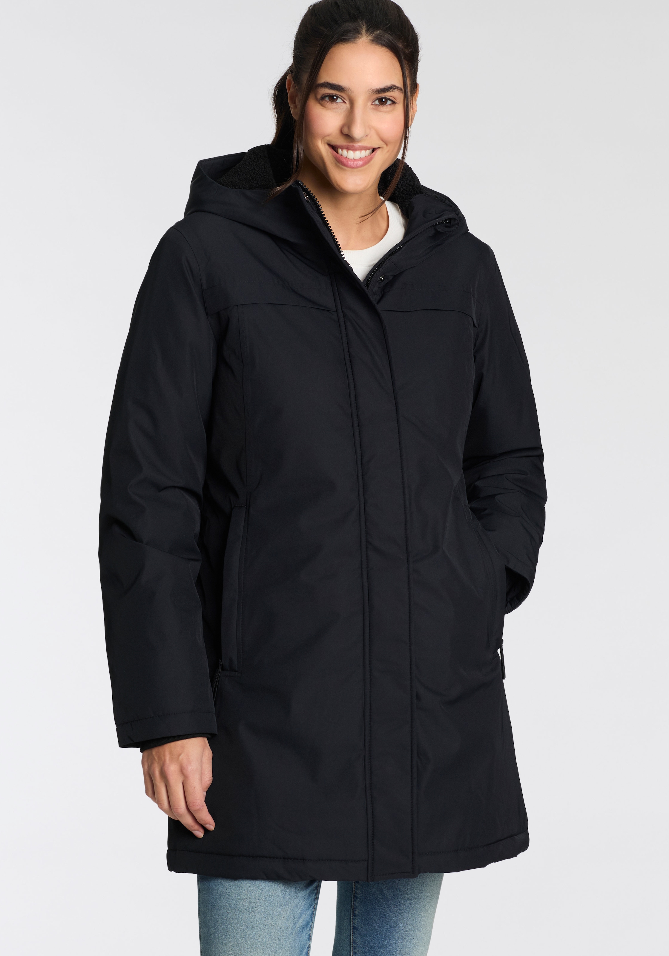 CMP PARKA »WOMAN PARKA FIX HOOD« su Kapuze...