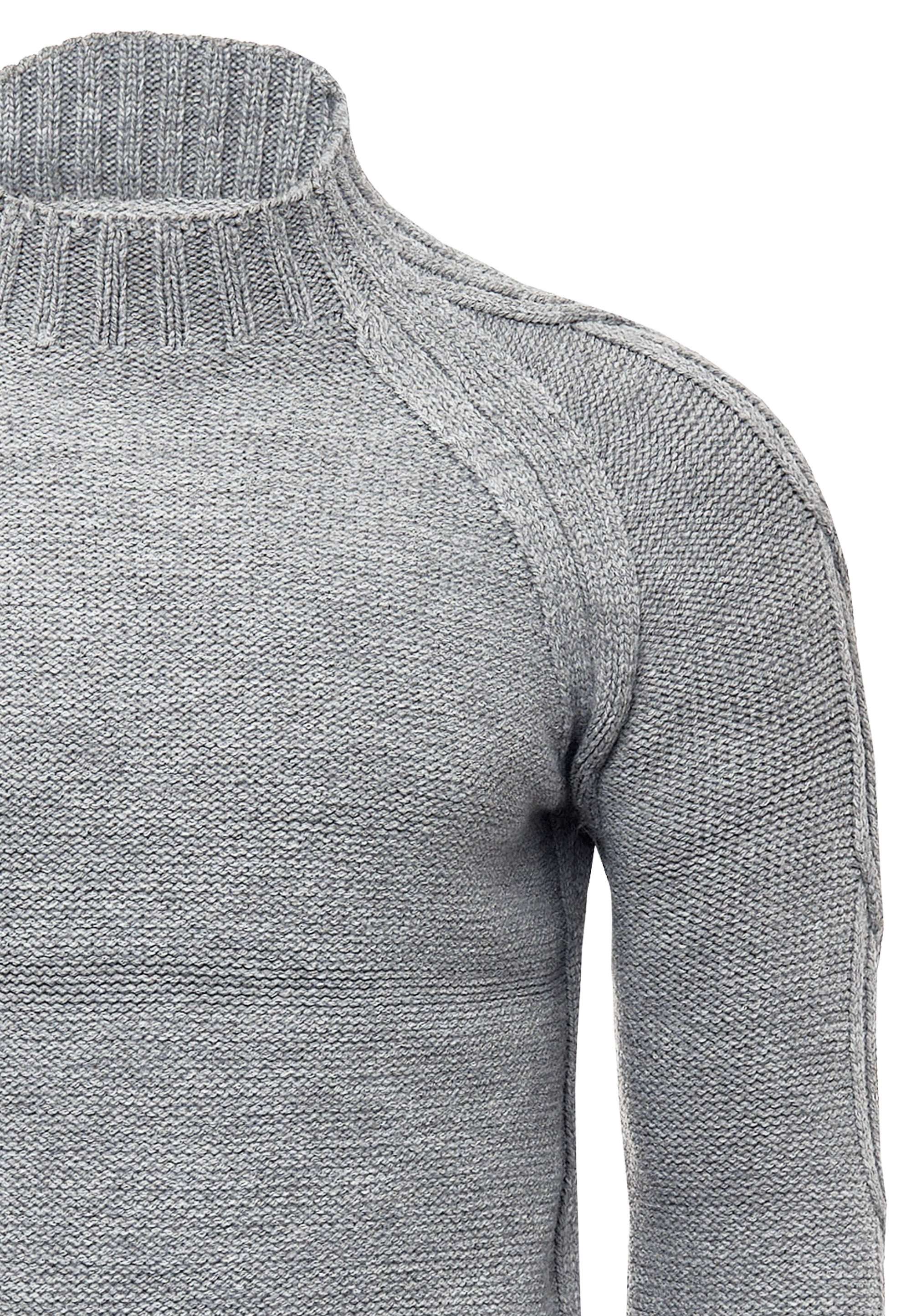 Rusty Neal Strickpullover, mit elegantem Stehkragen