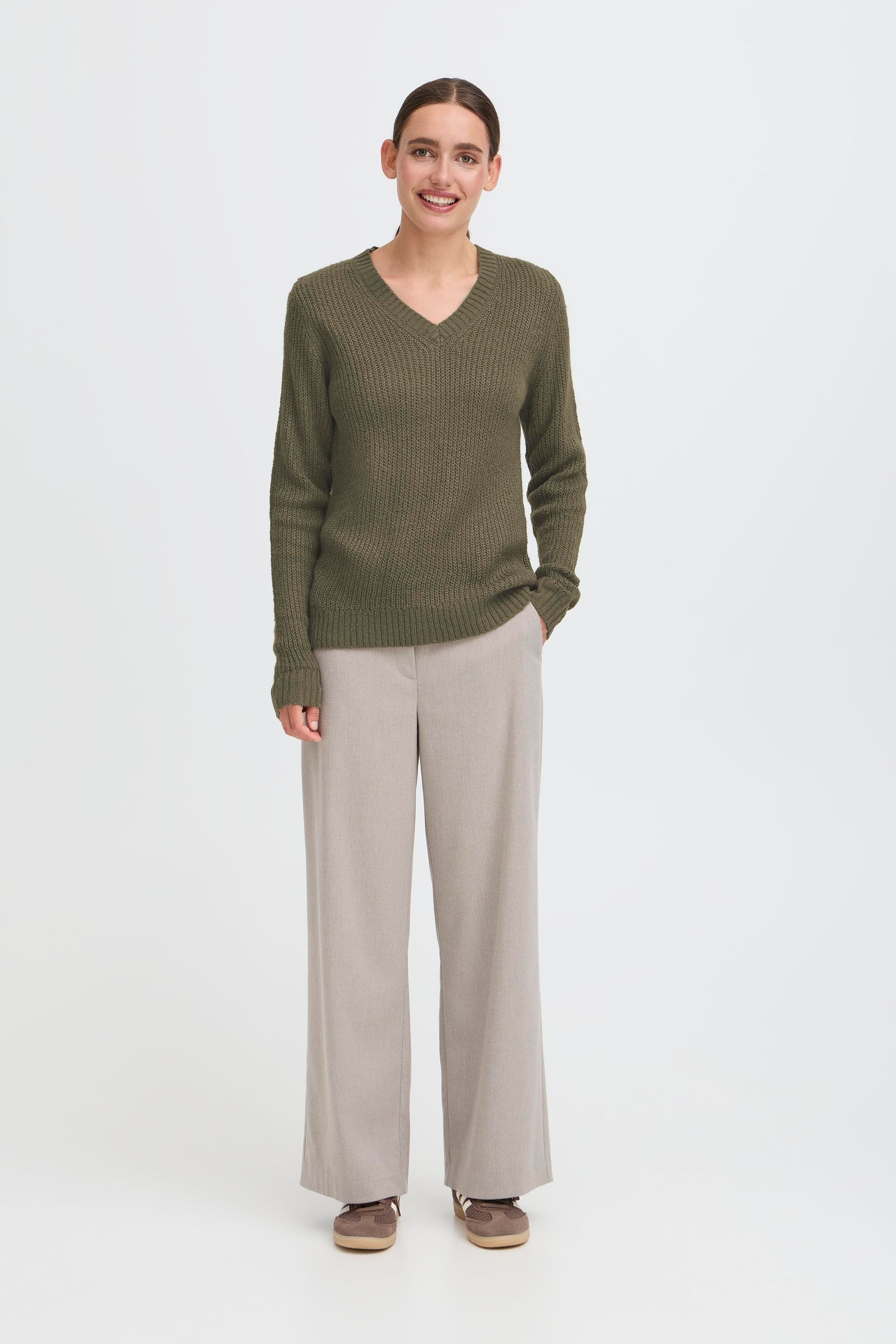 OXMO V-Ausschnitt-Pullover "V-Ausschnitt-Pullover OXFSINVI PU 1" günstig online kaufen