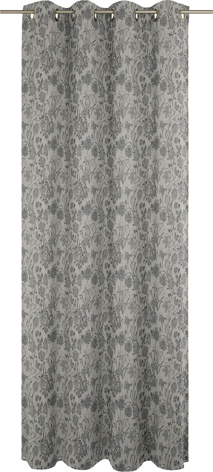 Adam Vorhang "Vorhang Flower Cuvée Light aus 100% Bio-Baumwolle, Ösen (1 St günstig online kaufen