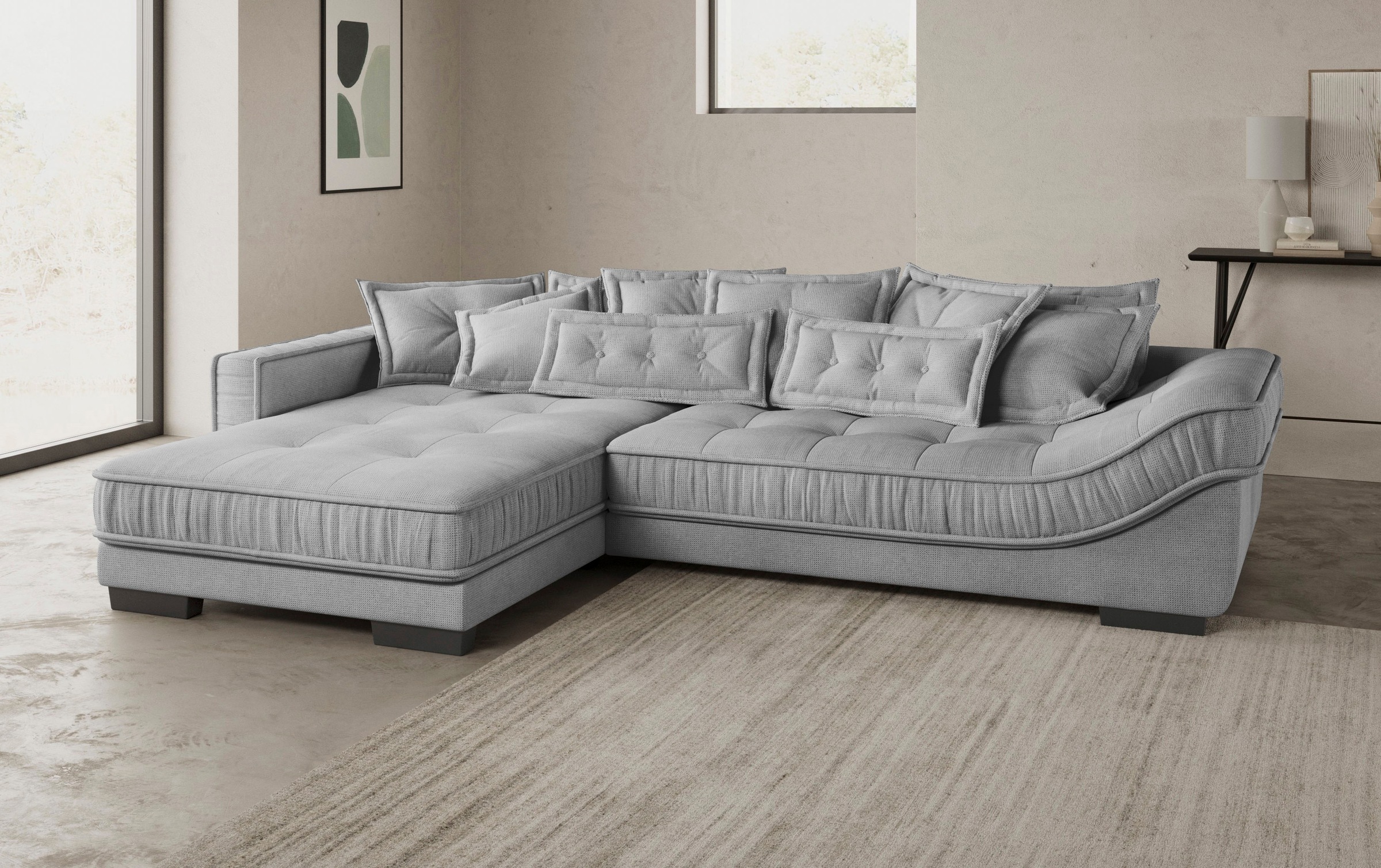 Mr. Couch Ecksofa "Diwan II DuraFlex", DuraFlex-Kaltschaumpolsterung, bis 1 günstig online kaufen