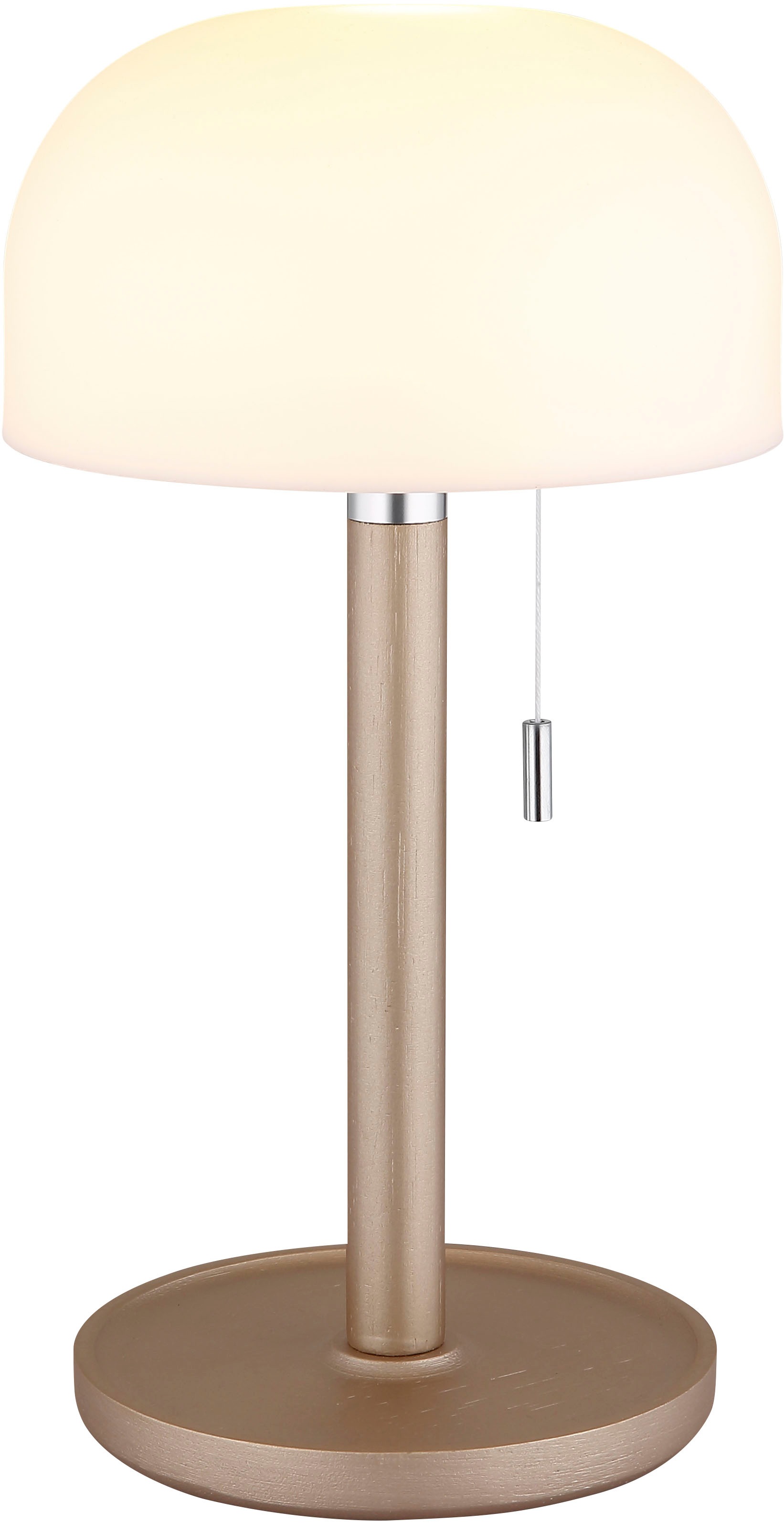 GLOBO LIGHTING LED Tischleuchte »NORMAN«, LED fest integriert, CCT-Funktion von warmen 3000 K bis kühleren 6000 K