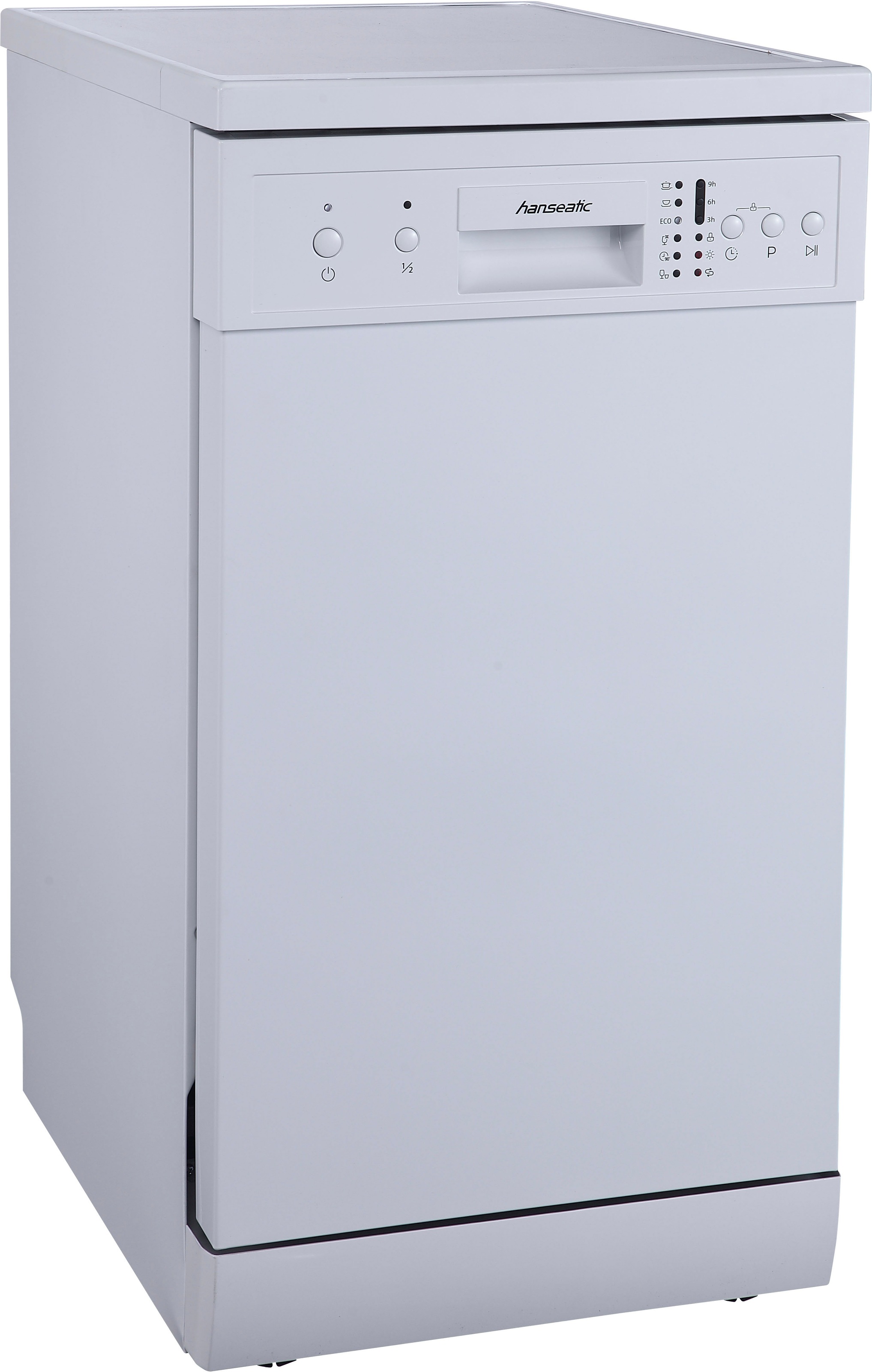 Hanseatic Standgeschirrspüler "HG4585E97636W" 9 Maßgedecke für Haushalte bi günstig online kaufen