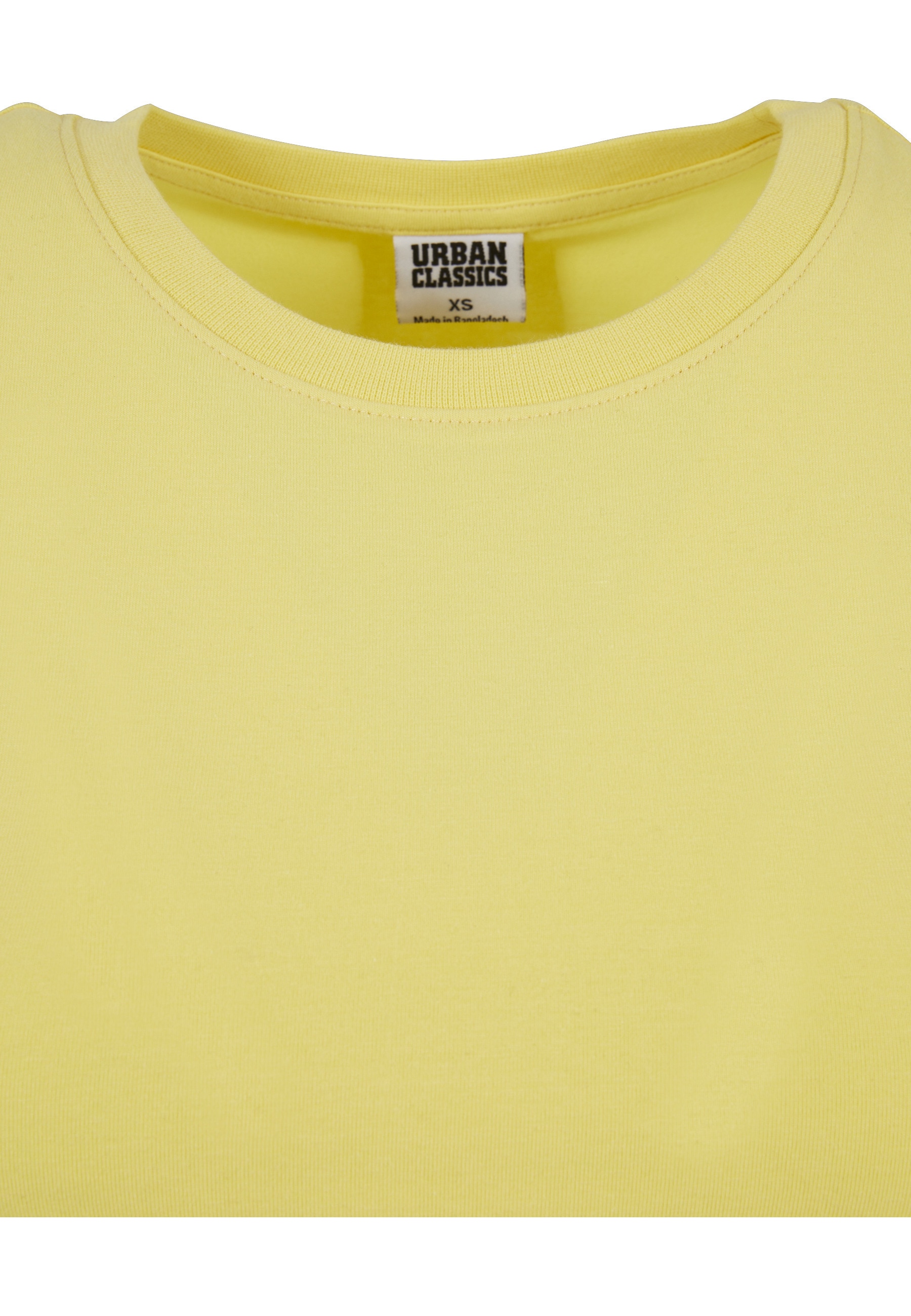 URBAN CLASSICS T-Shirt »Urban Classics Damen Ladies Stretch Jersey Cropped Tee« 1 Stk.