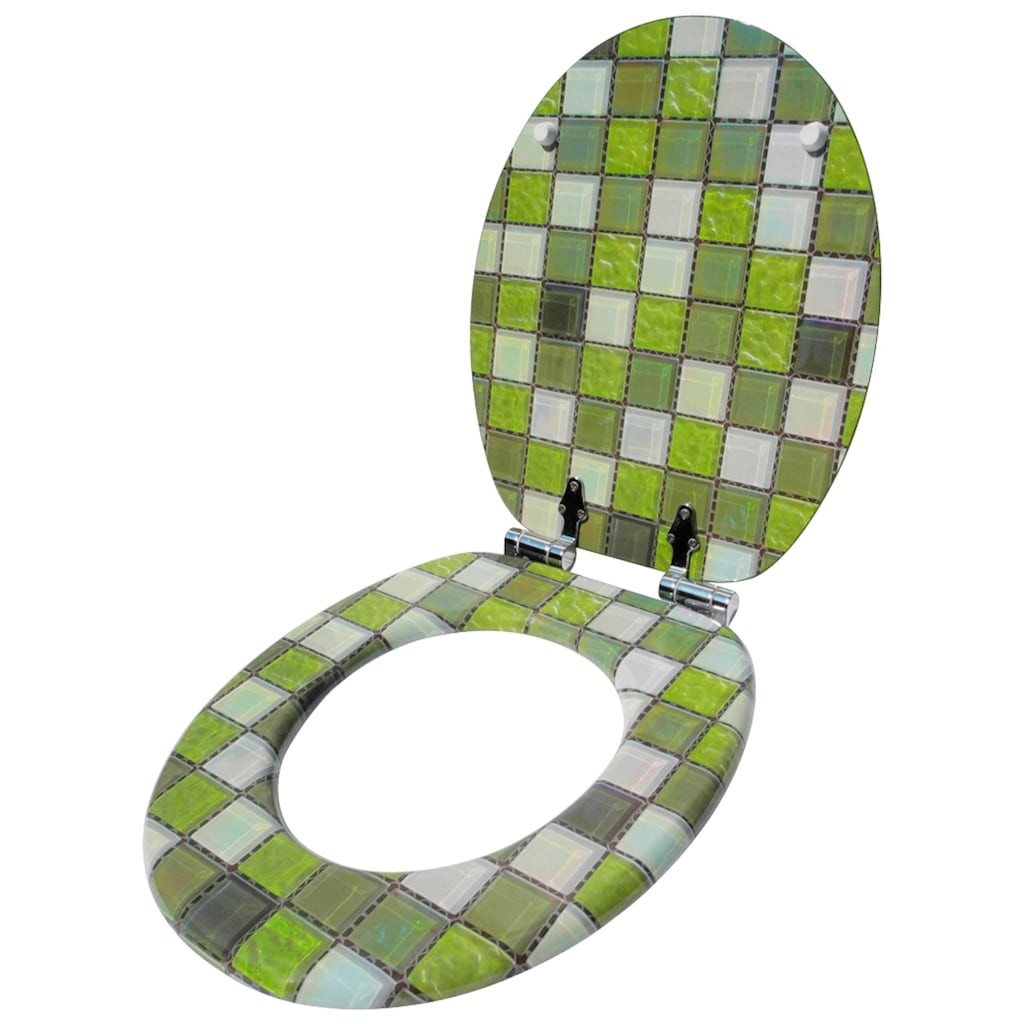 Sanilo WC-Sitz »Mosaik Grün«