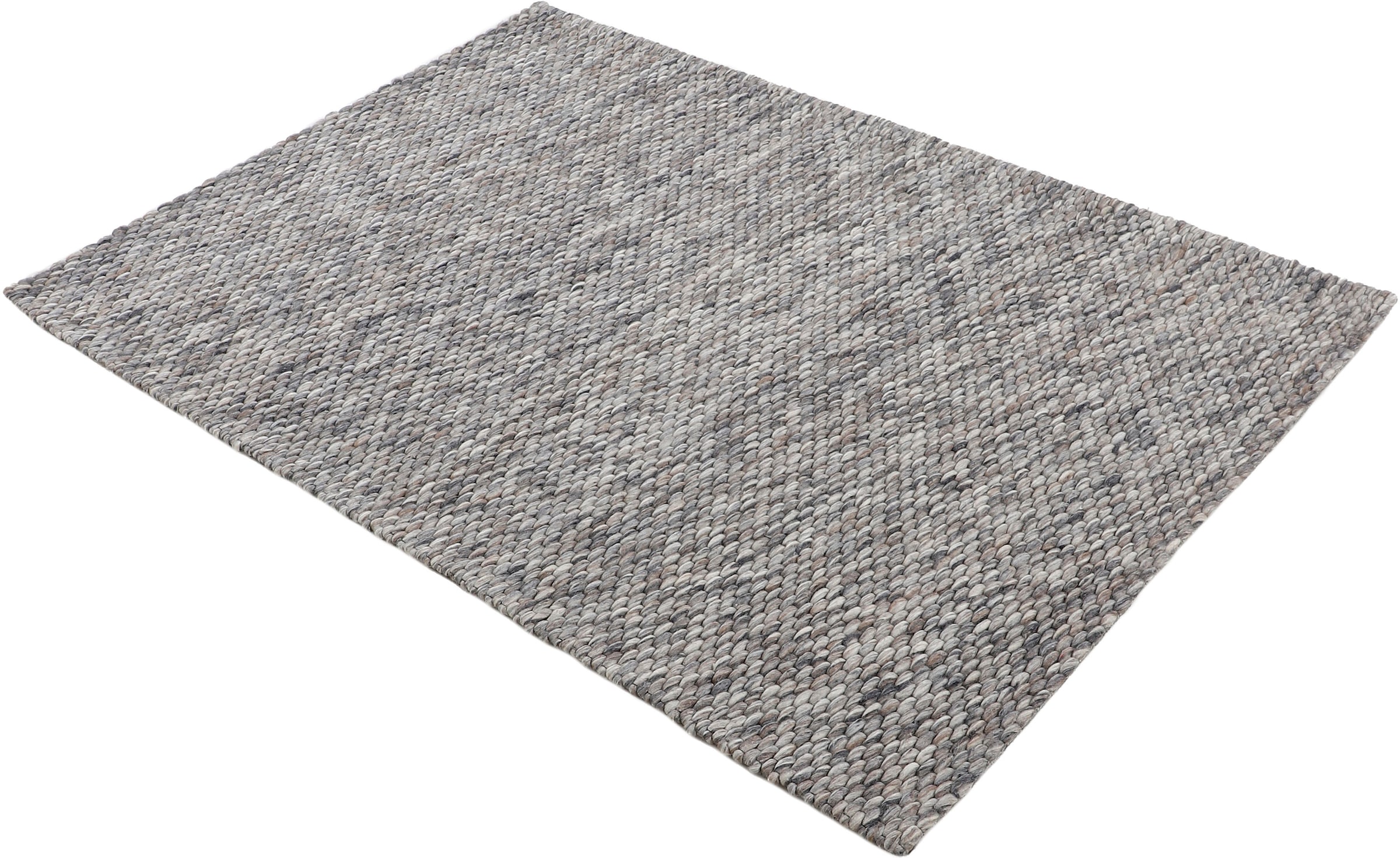 carpetfine Wollteppich »Sina«, rechteckig, Handweb Teppich, reine Wolle,  meliert, handgewebt, weich & kuschelig auf Rechnung | BAUR