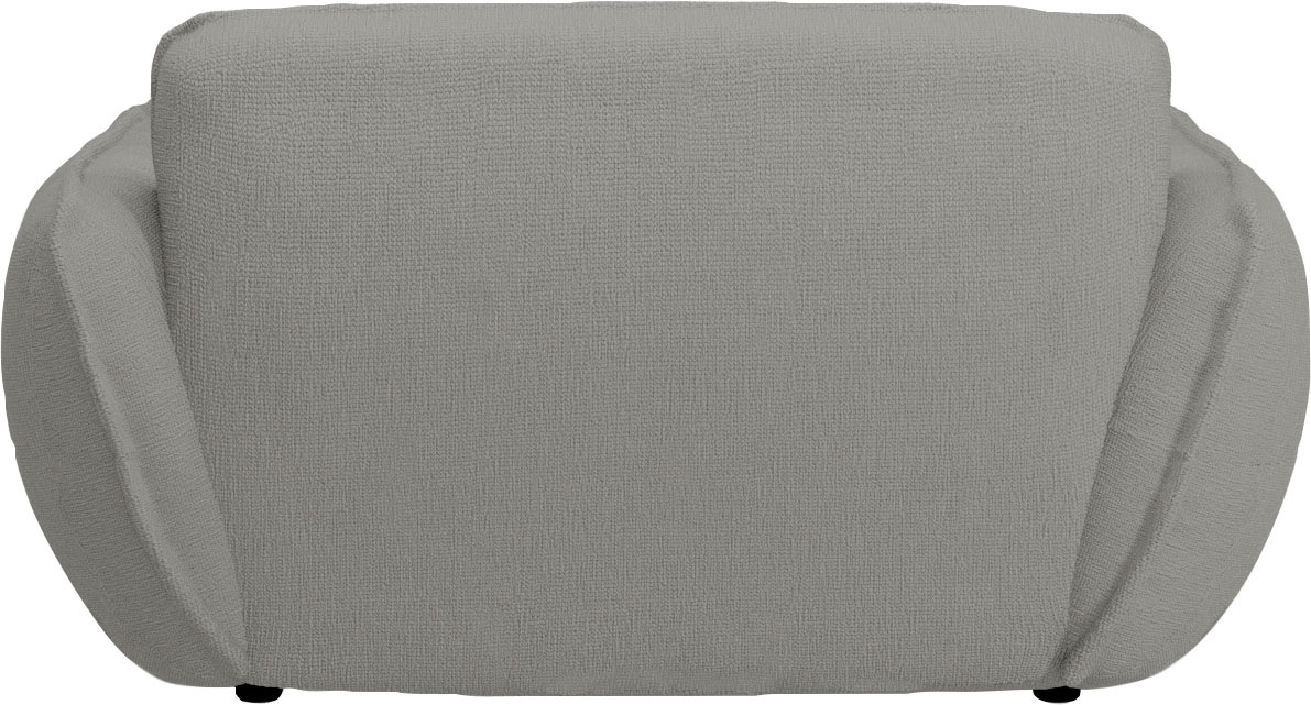 BETYPE Chaiselongue »Be Fluffy«, Softes Sitzgefühl, moderne Kedernaht, hochwertiger Bezug
