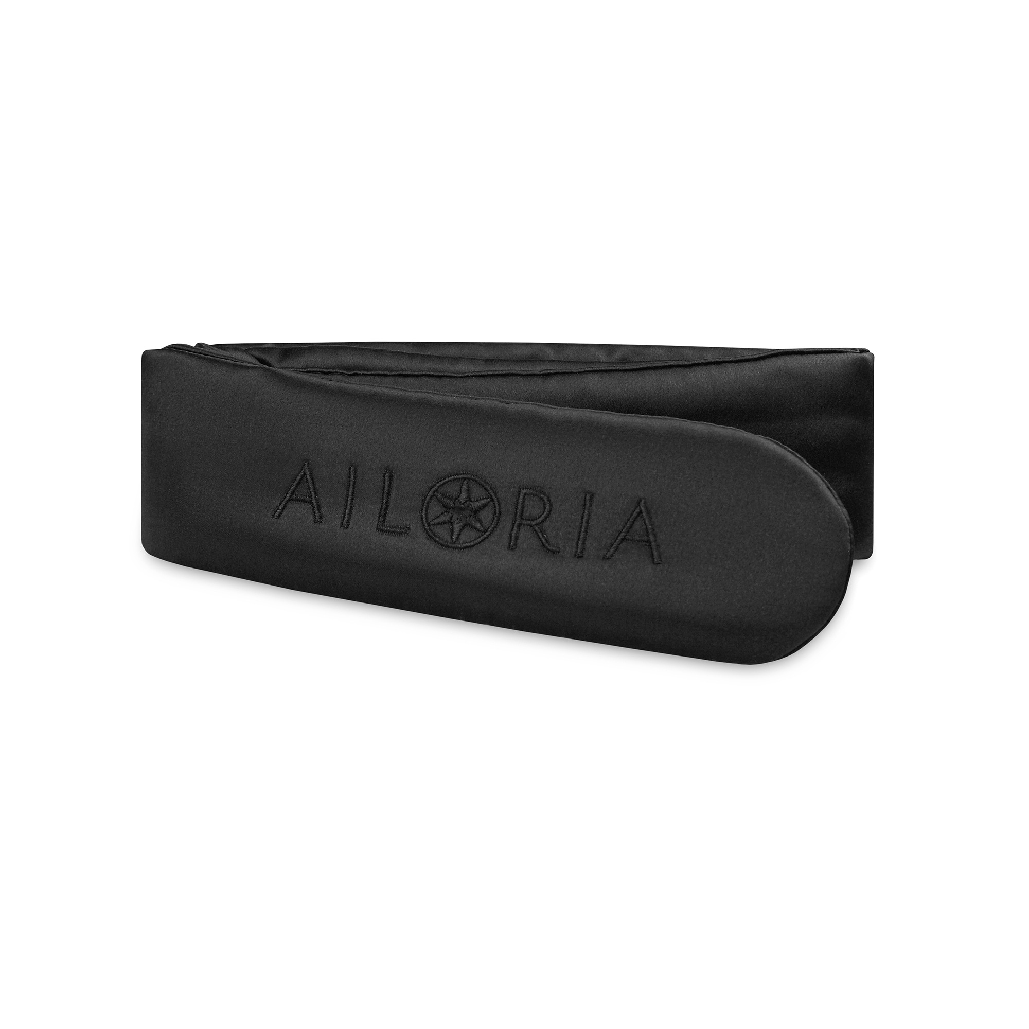 AILORIA Damen Diadem "Haarband aus Seide LUXE SWEEP", schwarz, Modetücher