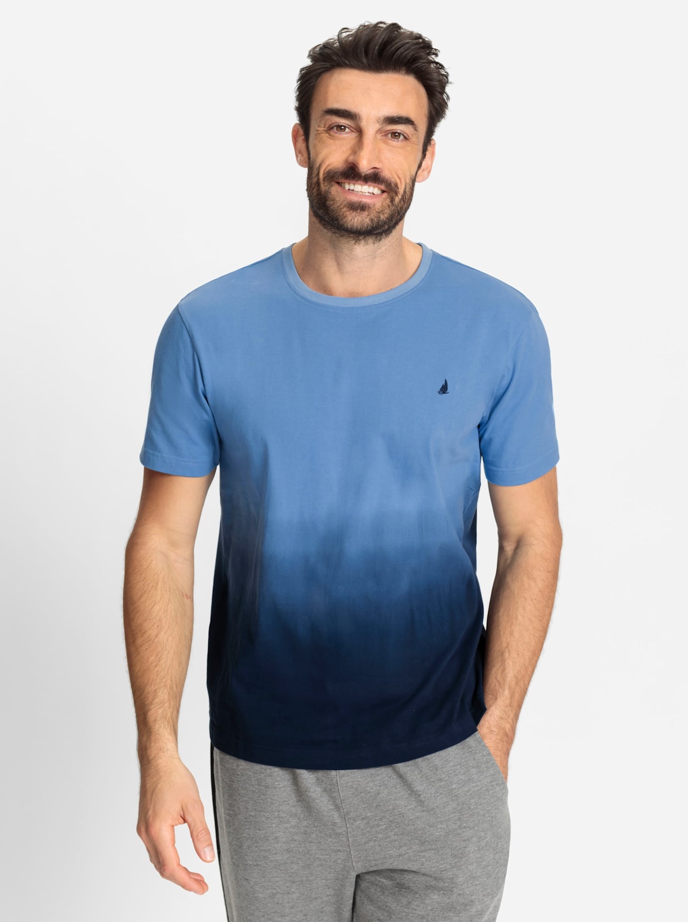 Catamaran Kurzarmshirt "Freizeitshirt", (1 tlg.) günstig online kaufen