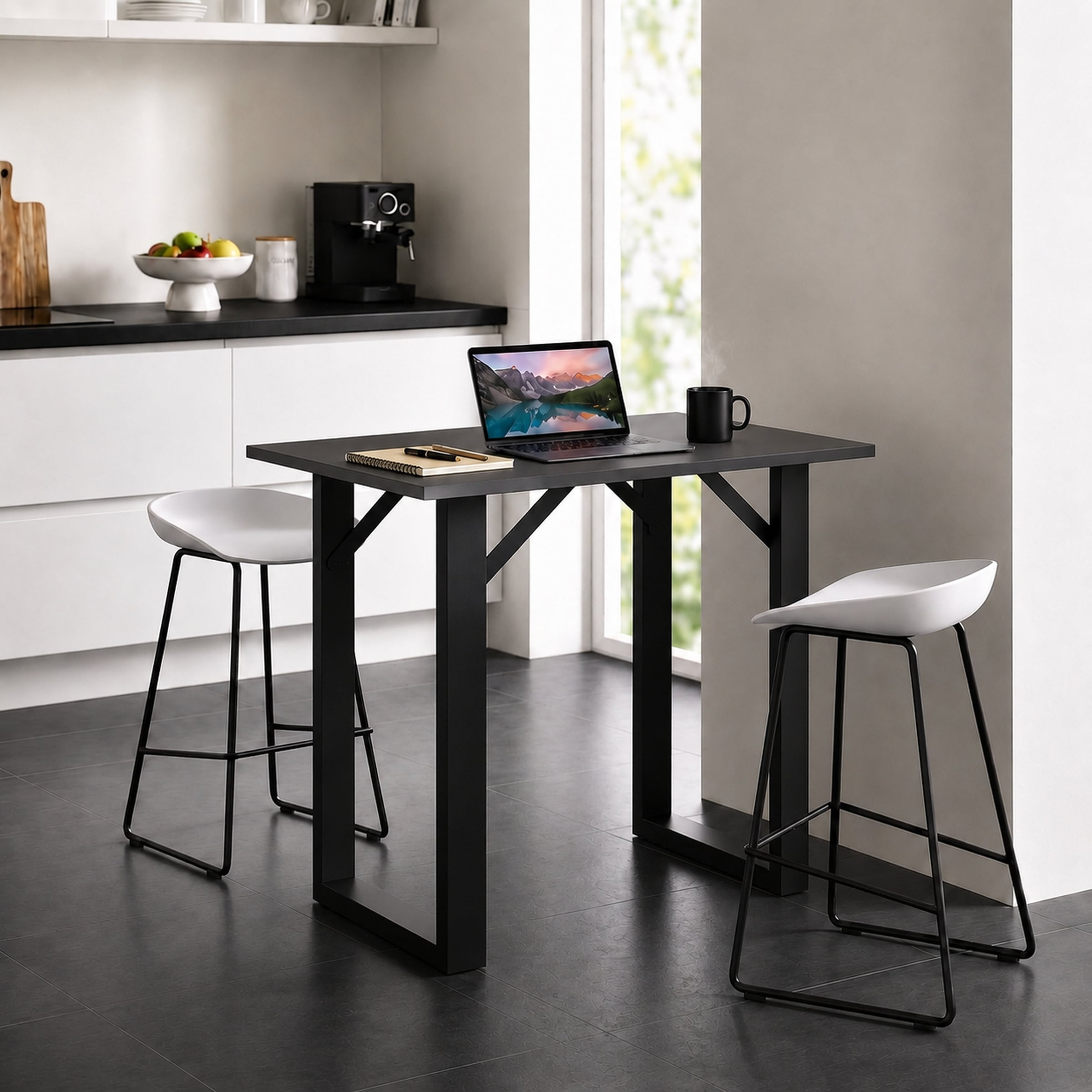 VCM Bartisch »Holz Bartisch Stehtisch Tisch Tresen Xona 110x50cm« 1 Stk. tlg.
