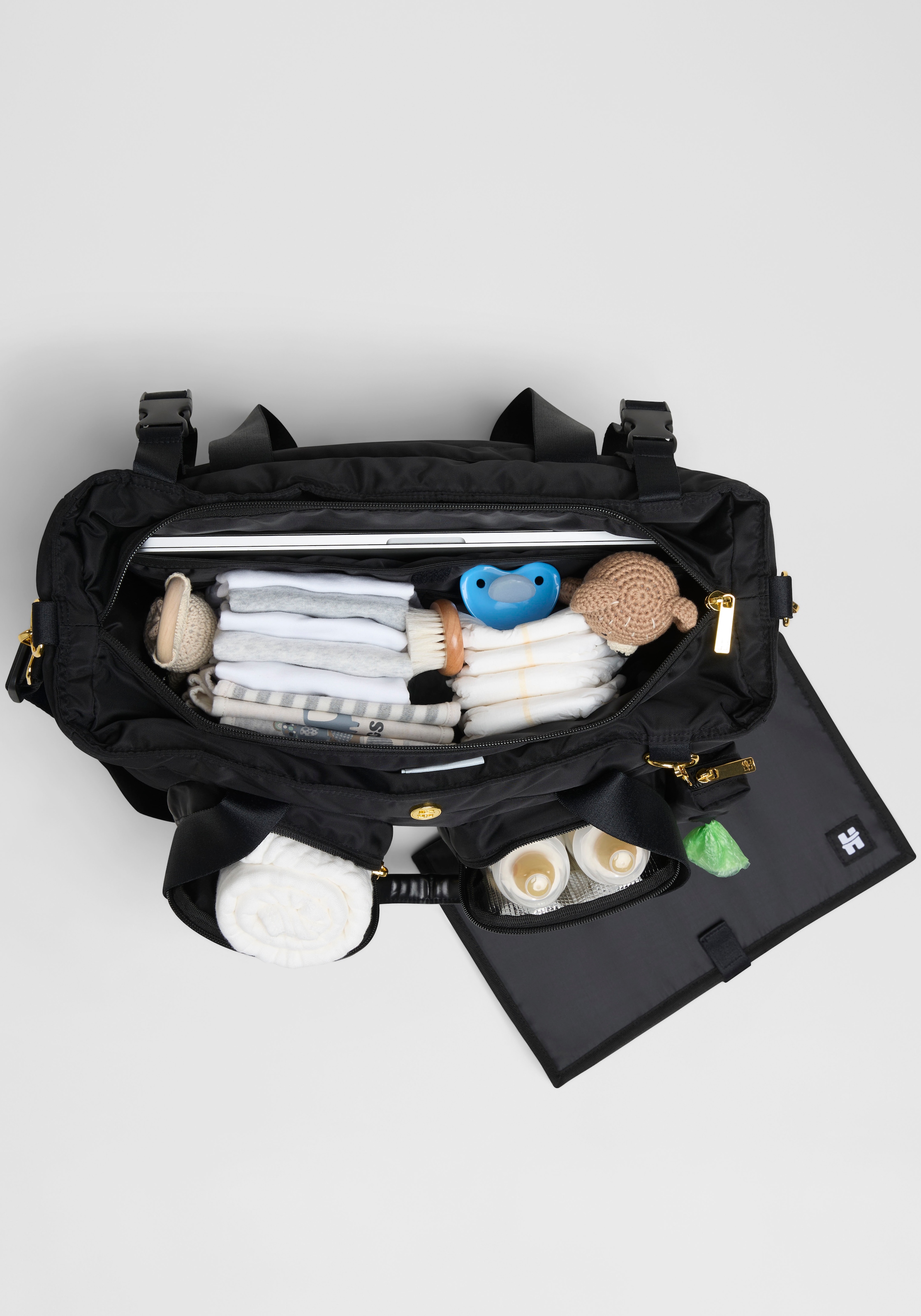 HUGGIES babywear Wickeltasche, inklusive Wickelunterlage, ohne abgebildete Accessories
