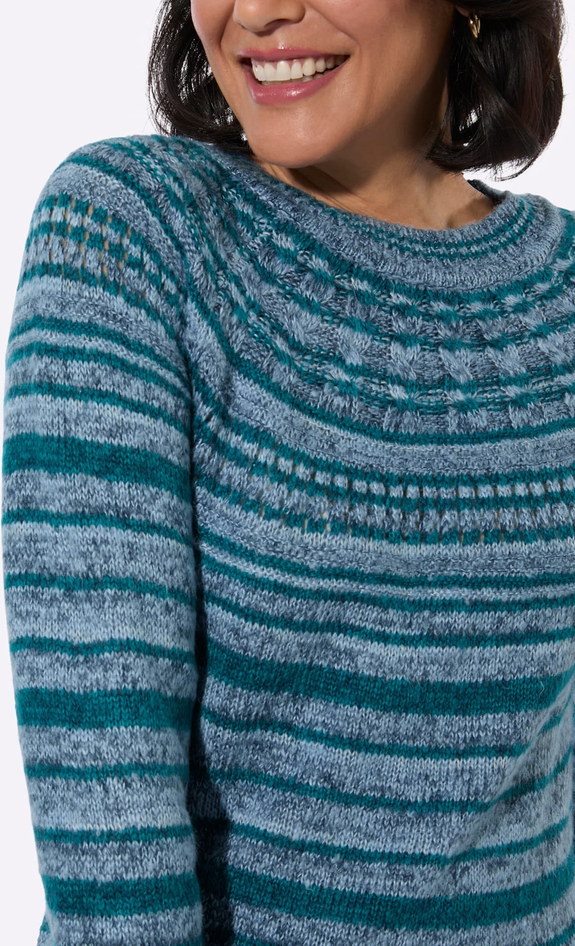 Casual Looks Rundhalspullover »Rundhals-Pullover«