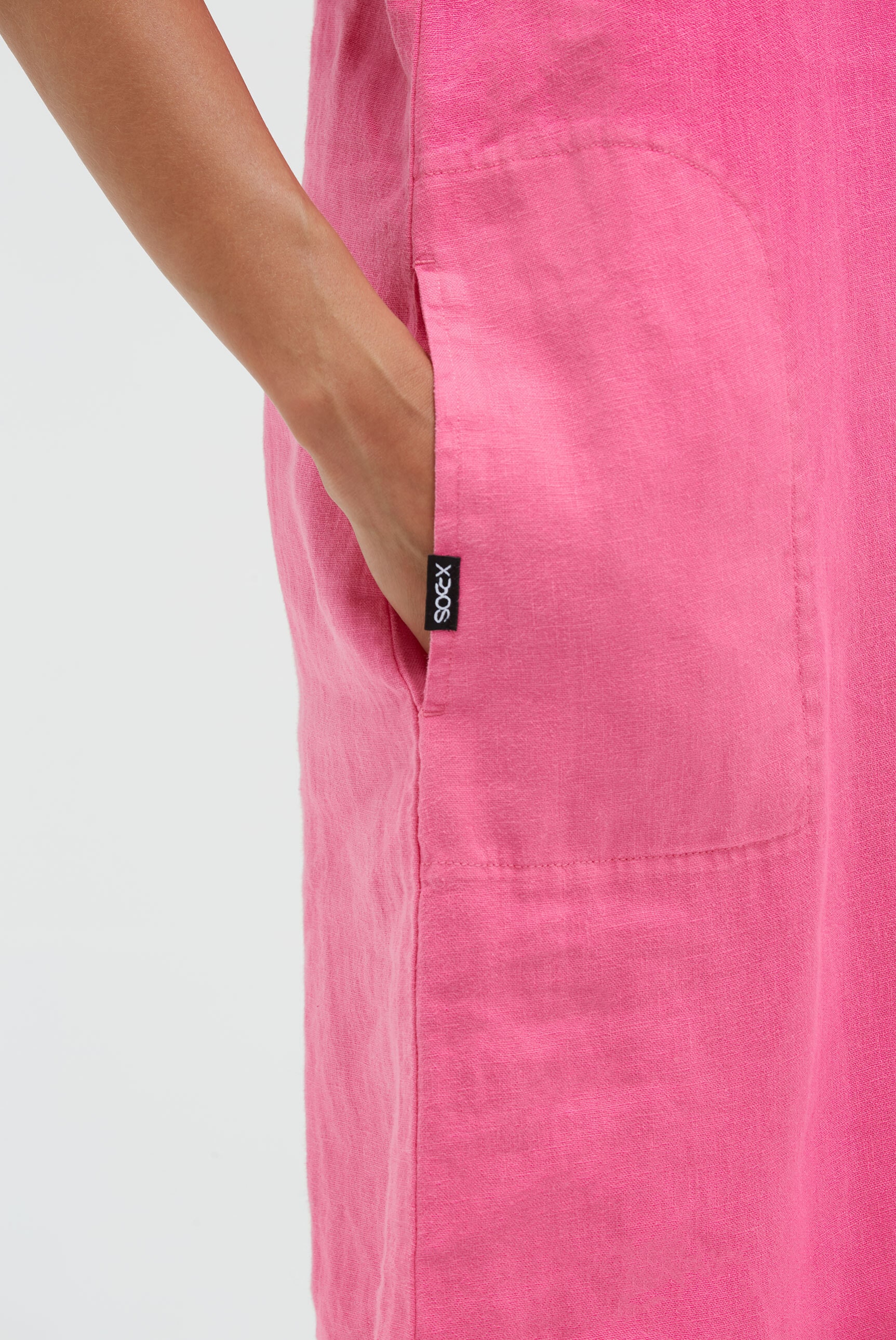 SOCCX Sommerkleid, mit Taschen