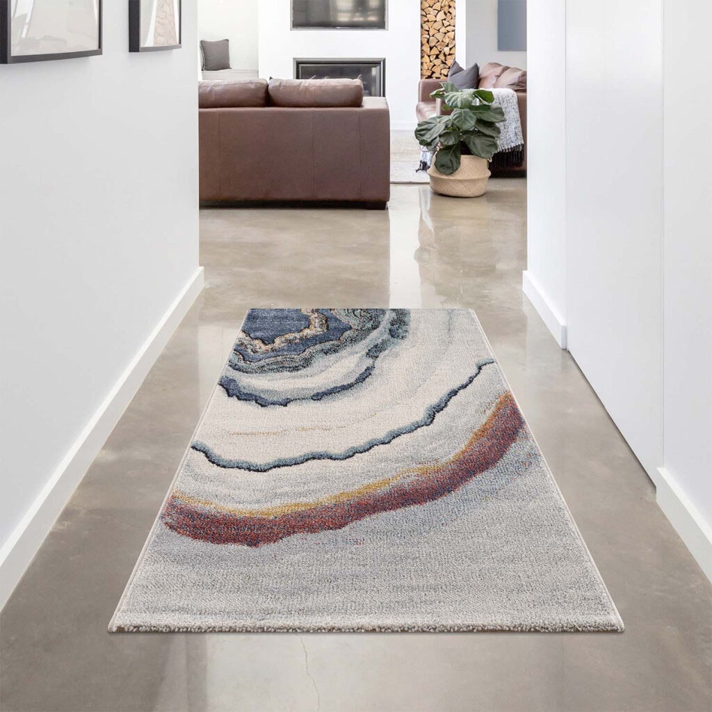 Carpet City Teppich "Mista 2531" rechteckig 9 mm Höhe Kurzflor, Multicolor, günstig online kaufen