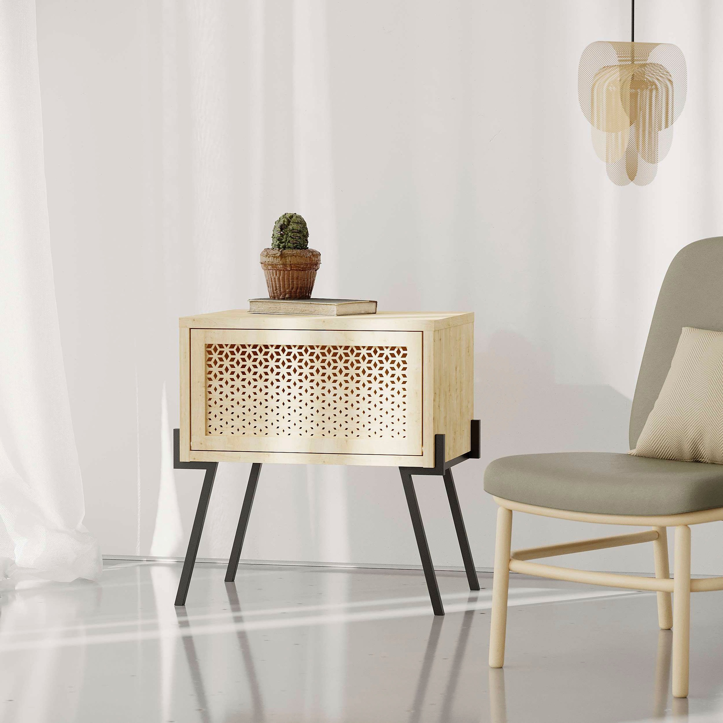 Decortie Nachttisch "NAIVE NACHTTISCH", (Packung, 1 St.), Leichte Montage, günstig online kaufen