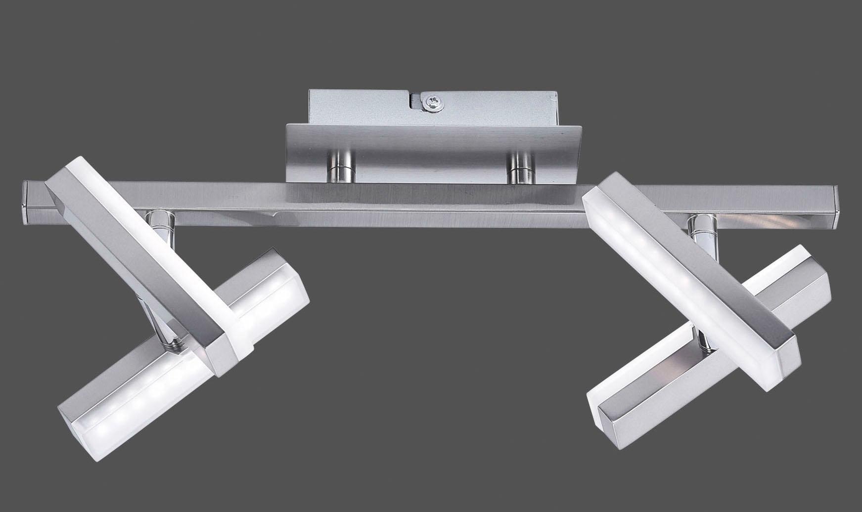 JUST LIGHT Deckenleuchte »RICO« LED-Board 1 Stk. Warmweiß inklusive festverbautem LED Leuchtmittel