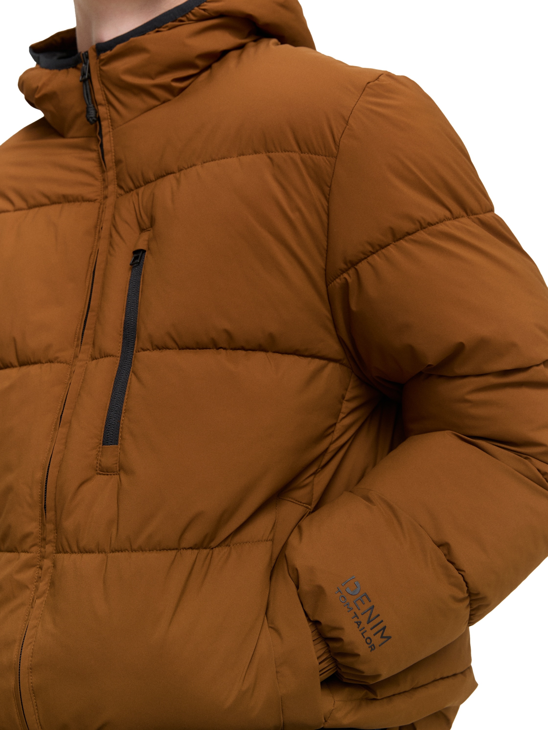 Thumbnail - TOM TAILOR Denim Steppjacke mit Kapuze mit Kapuze