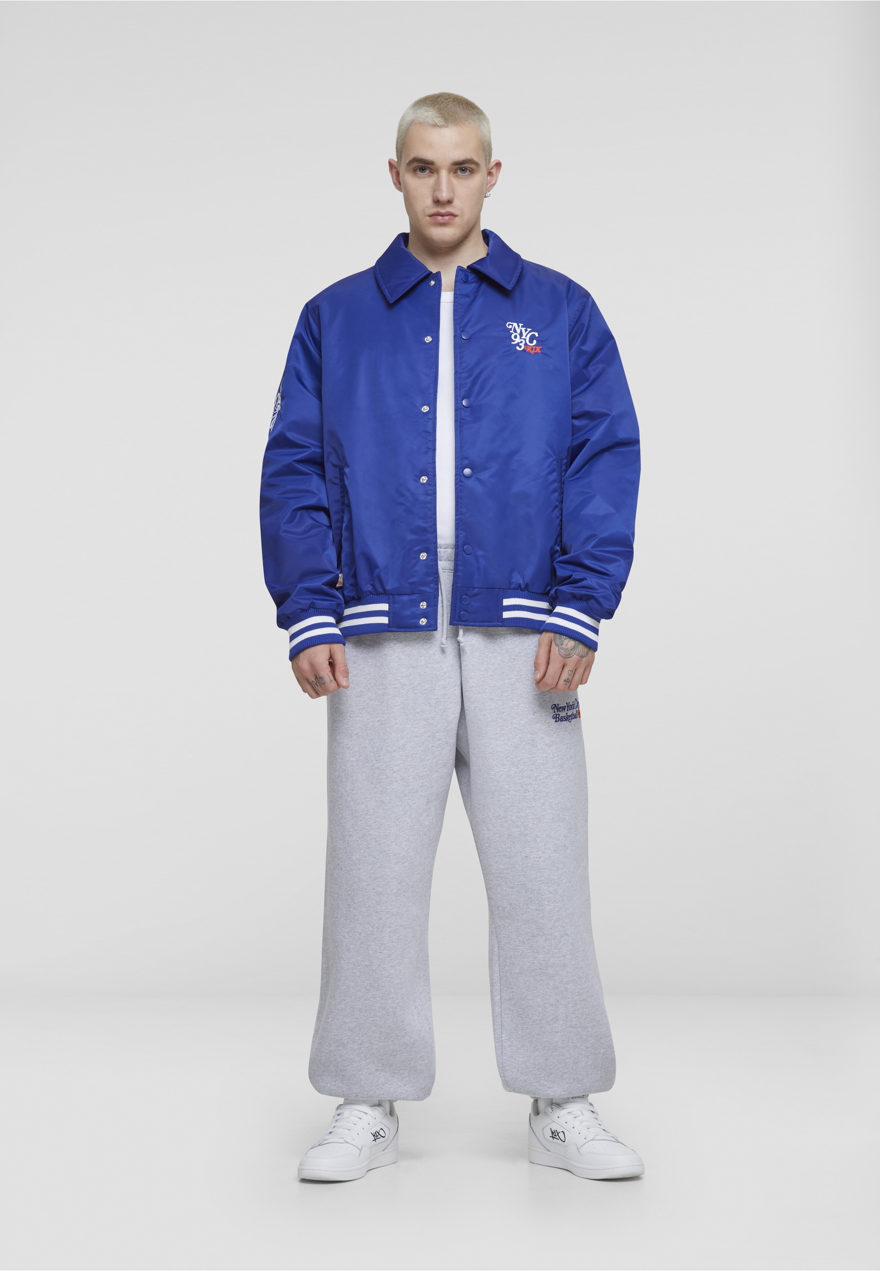 K1X Allwetterjacke »K1X Herren KXM241-009-1 K1X NYC Varsity Jacket« 1 Stk. tlg. ohne Kapuze