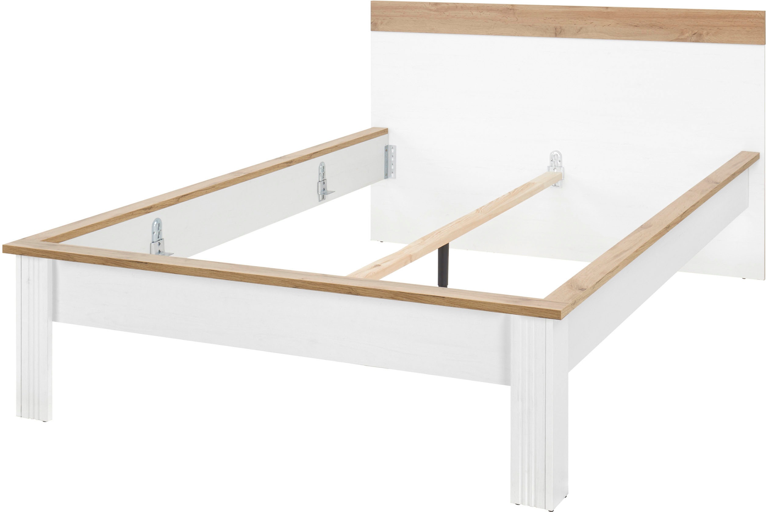 Thumbnail - Home affaire Schlafzimmer-Set "Westminster", beinhaltet 1 Bett, Kleiderschrank 3-türig und 1 Wandpaneel