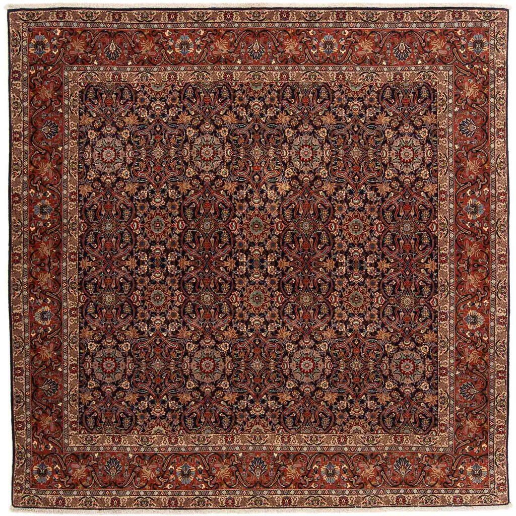 morgenland Orientteppich »Perser - Bidjar quadratisch - 205 x 200 cm - braun«, quadratisch
