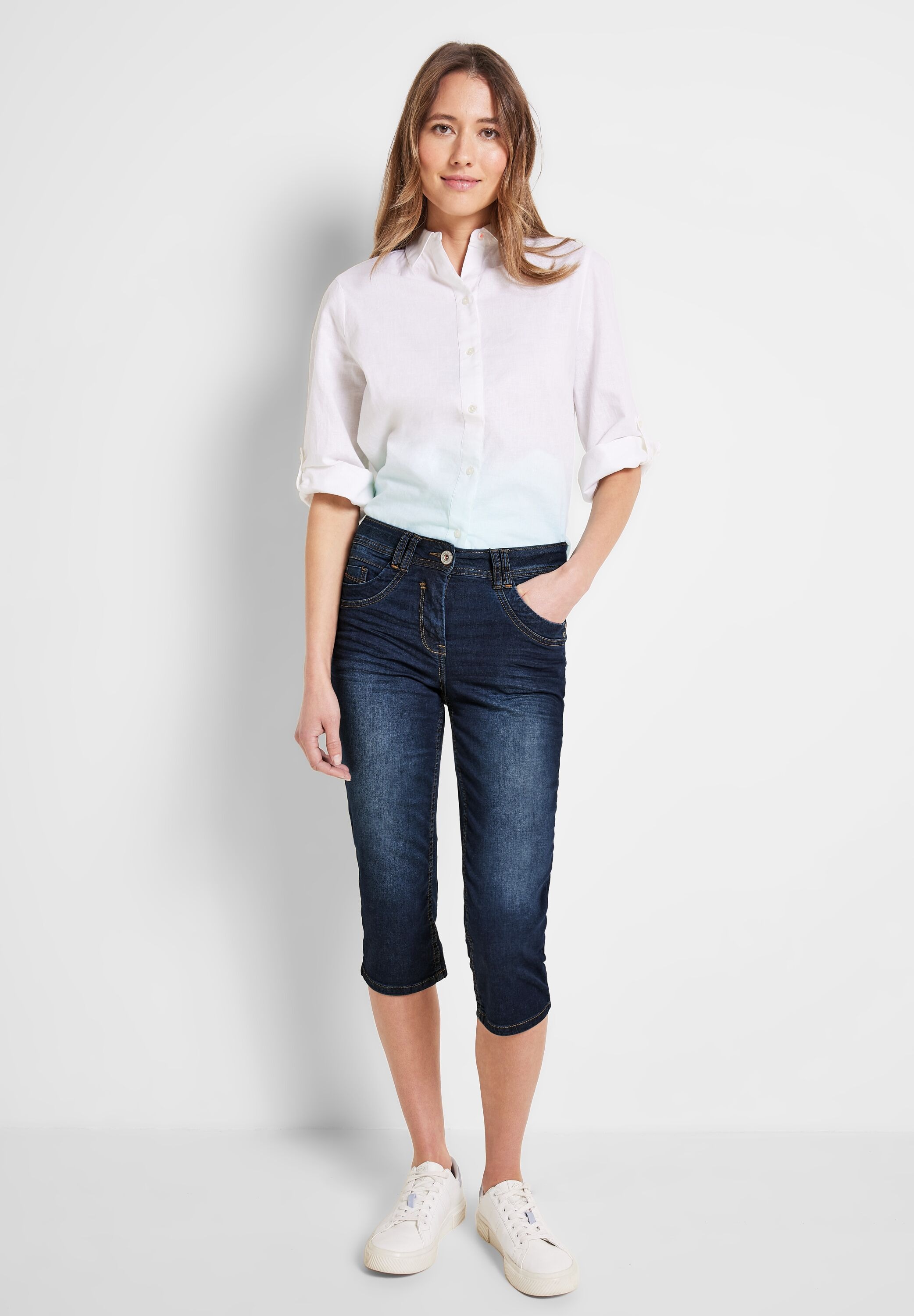 Cecil Gerade Jeans, 5-Pocket-Style