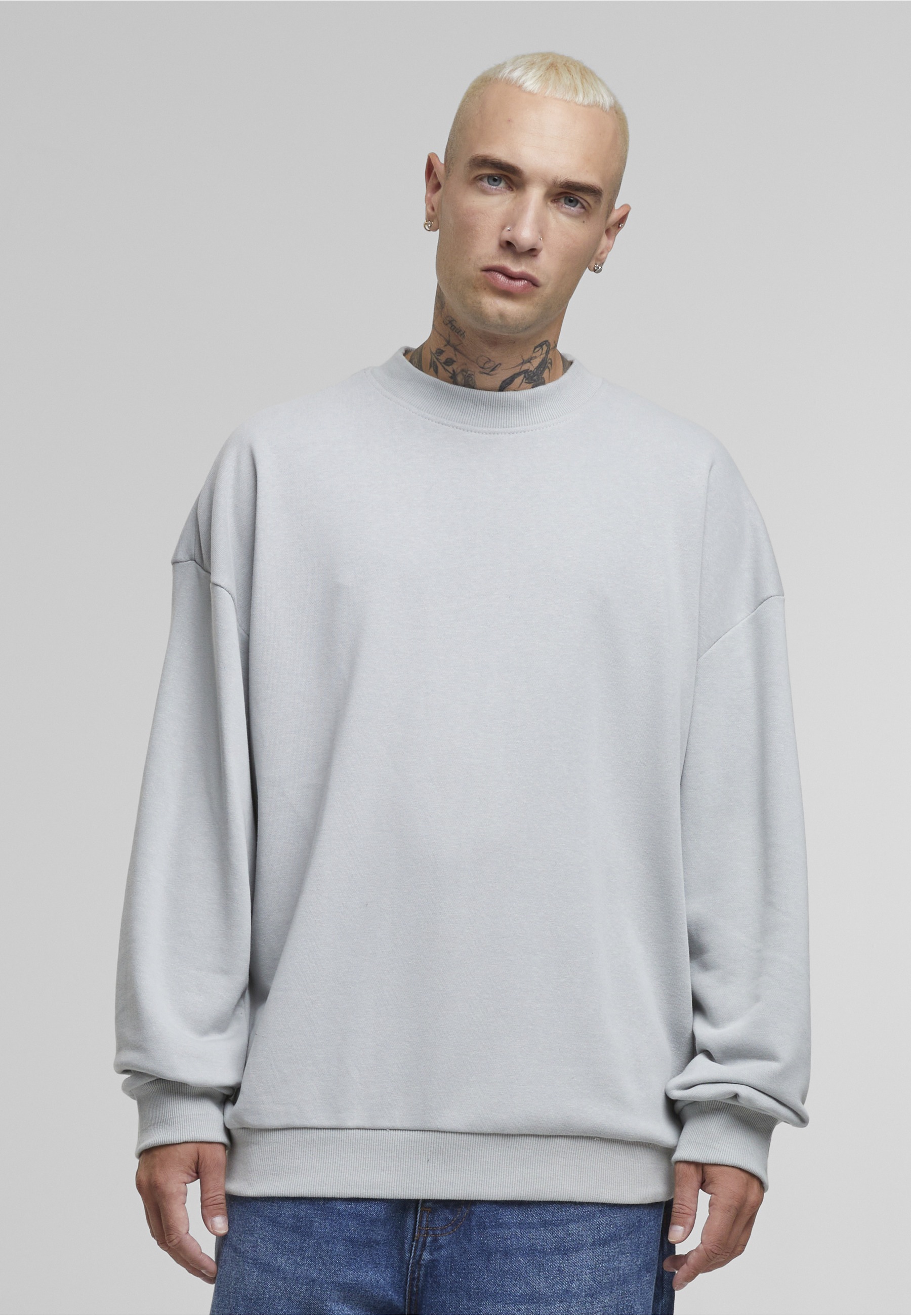 Thumbnail - URBAN CLASSICS Sweater "Urban Classics Light Terry Crew", 1 Stk.